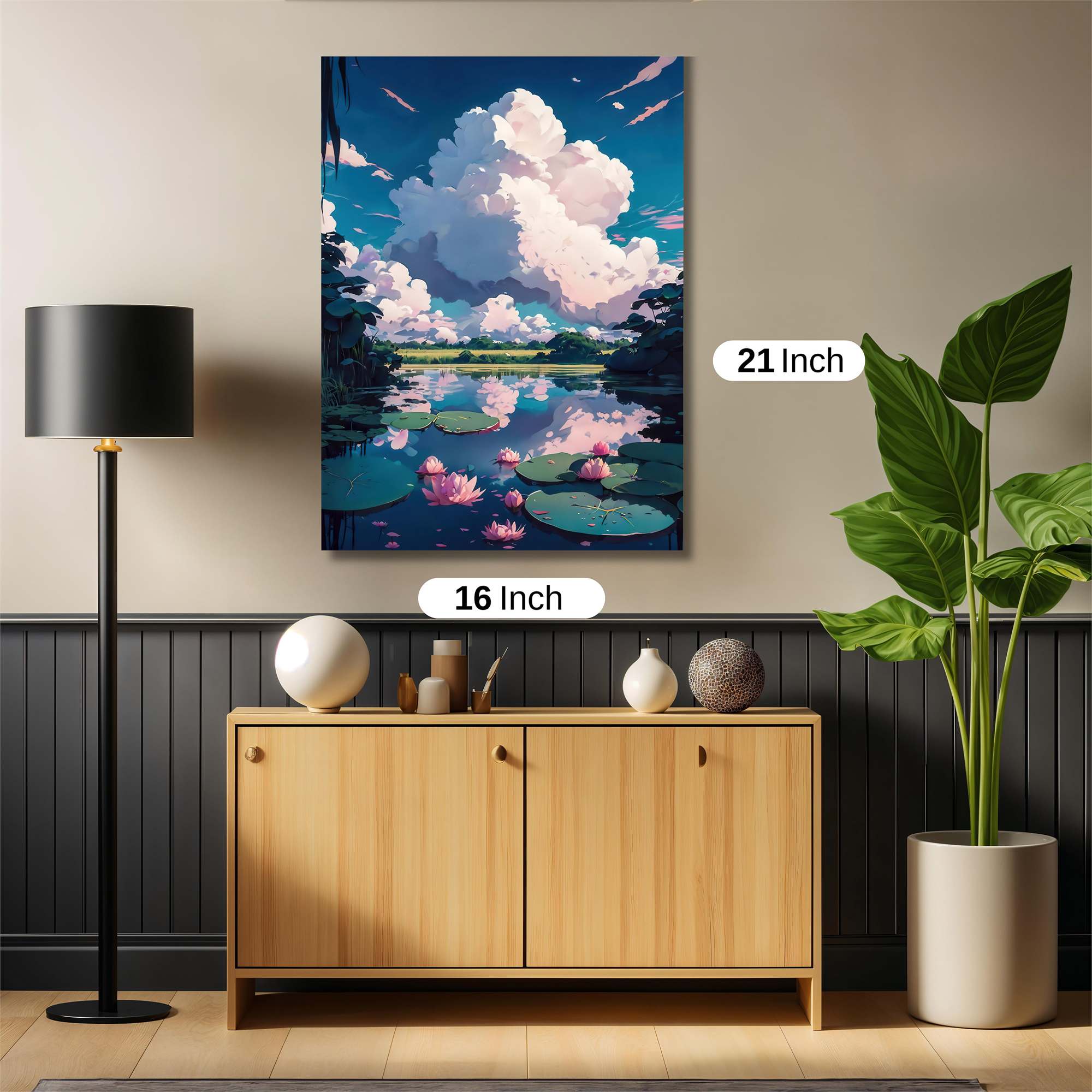 Cloud Serenity Safe Wall Magnetic / M