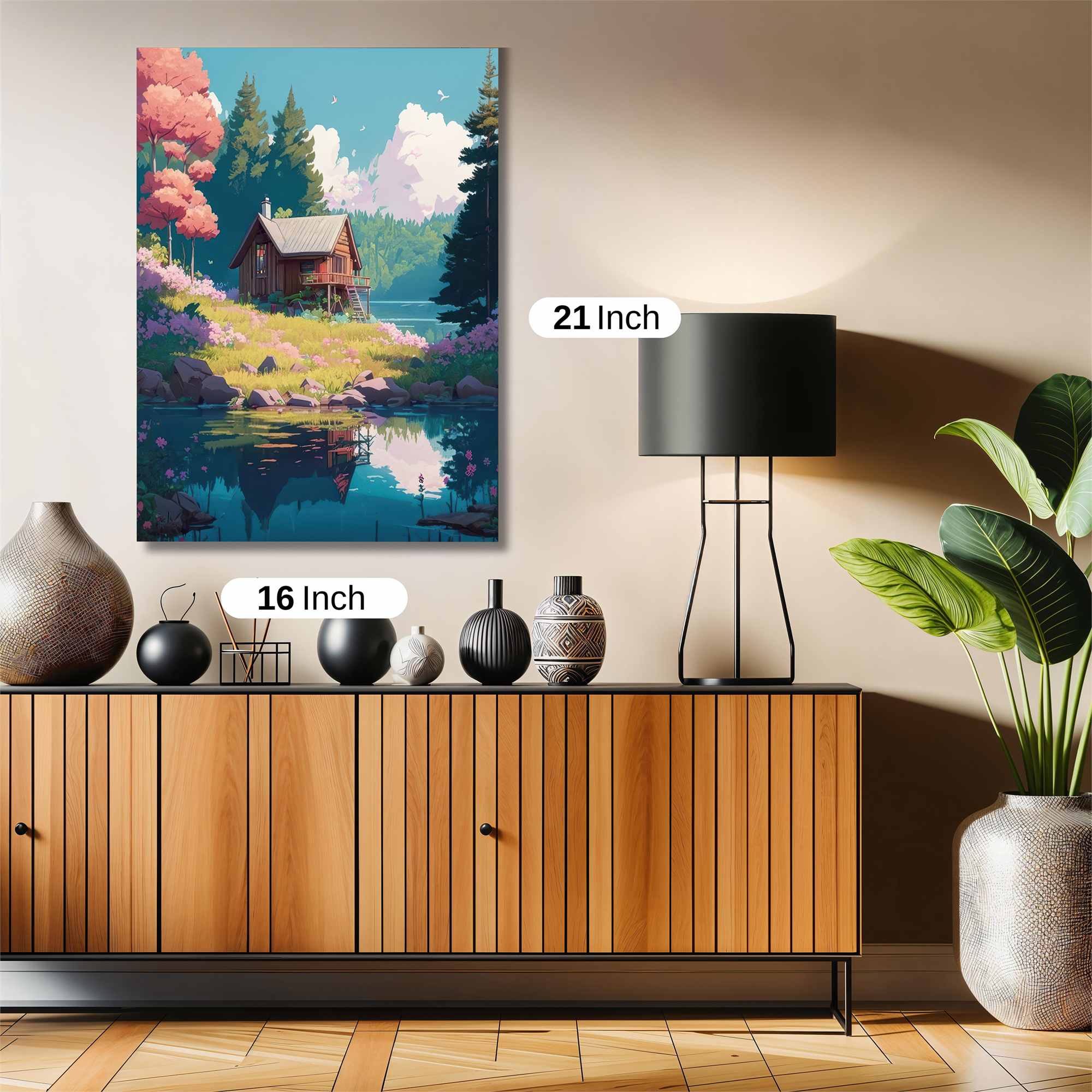 Cabin Serenity Safe Wall Magnetic / M