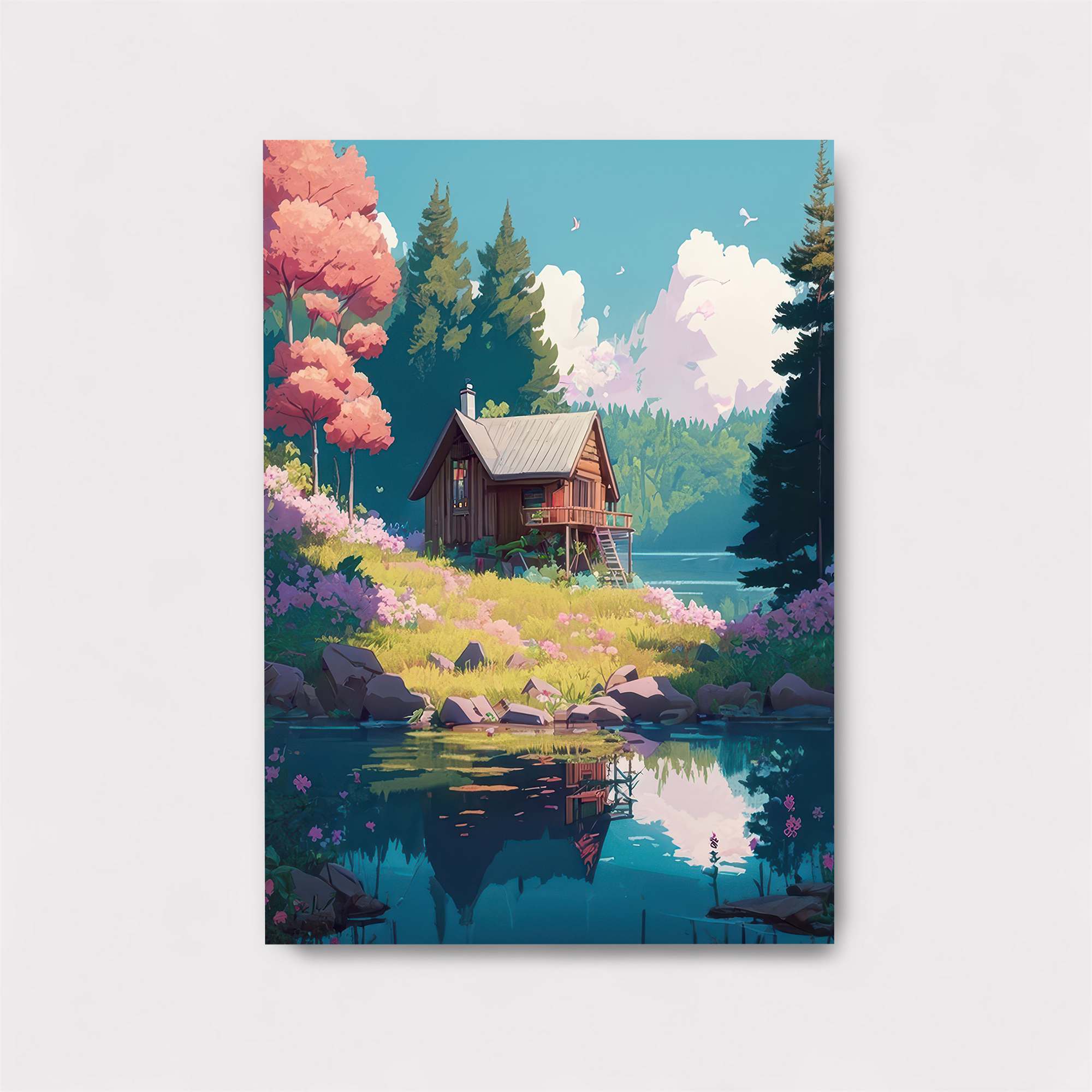 Cabin Serenity Safe Wall Magnetic / M