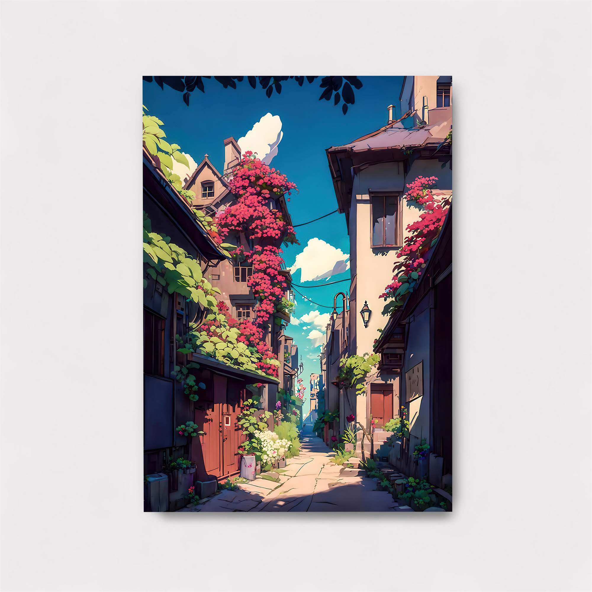 Floral Serenity Safe Wall Magnetic / M