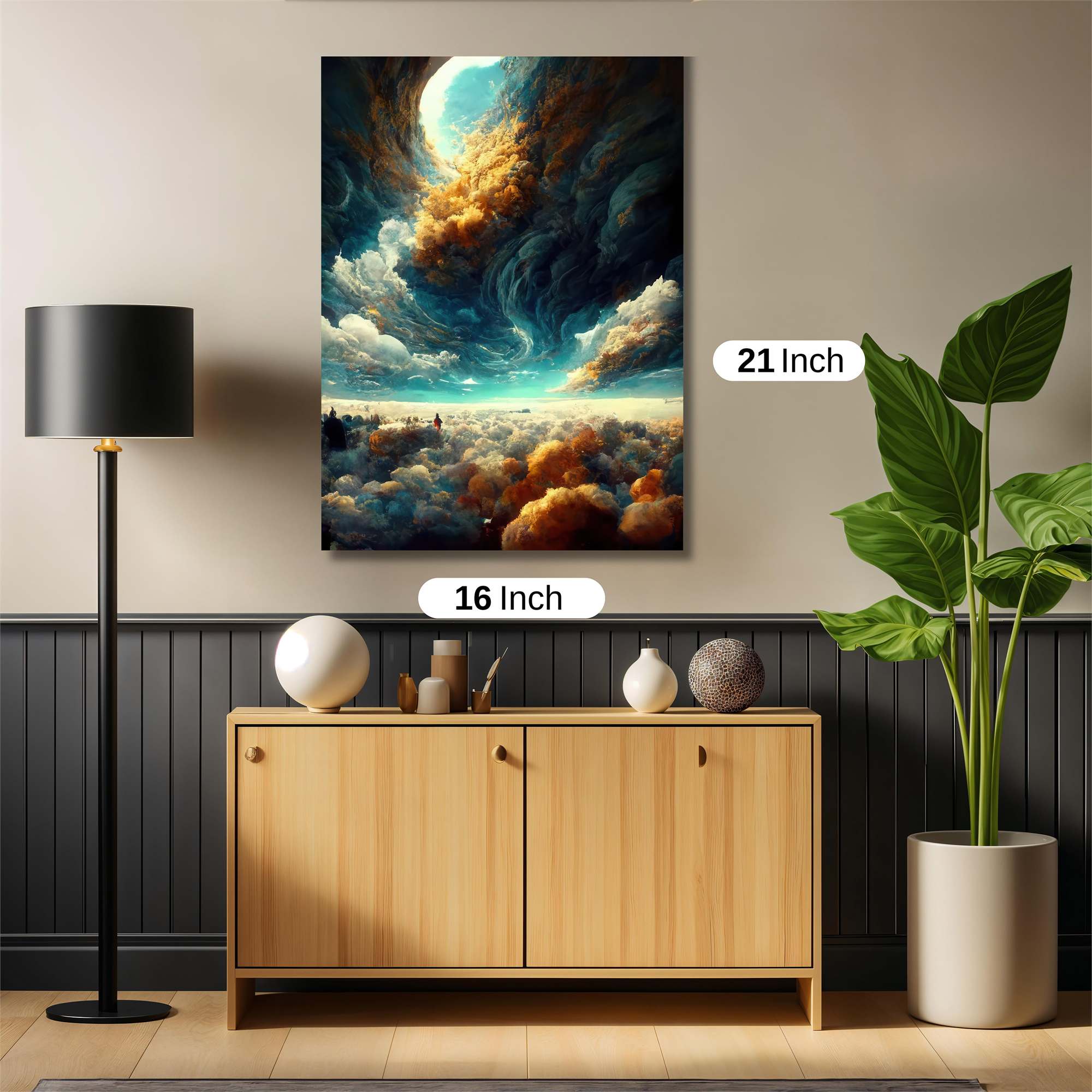 Sky Drama Safe Wall Magnetic / M