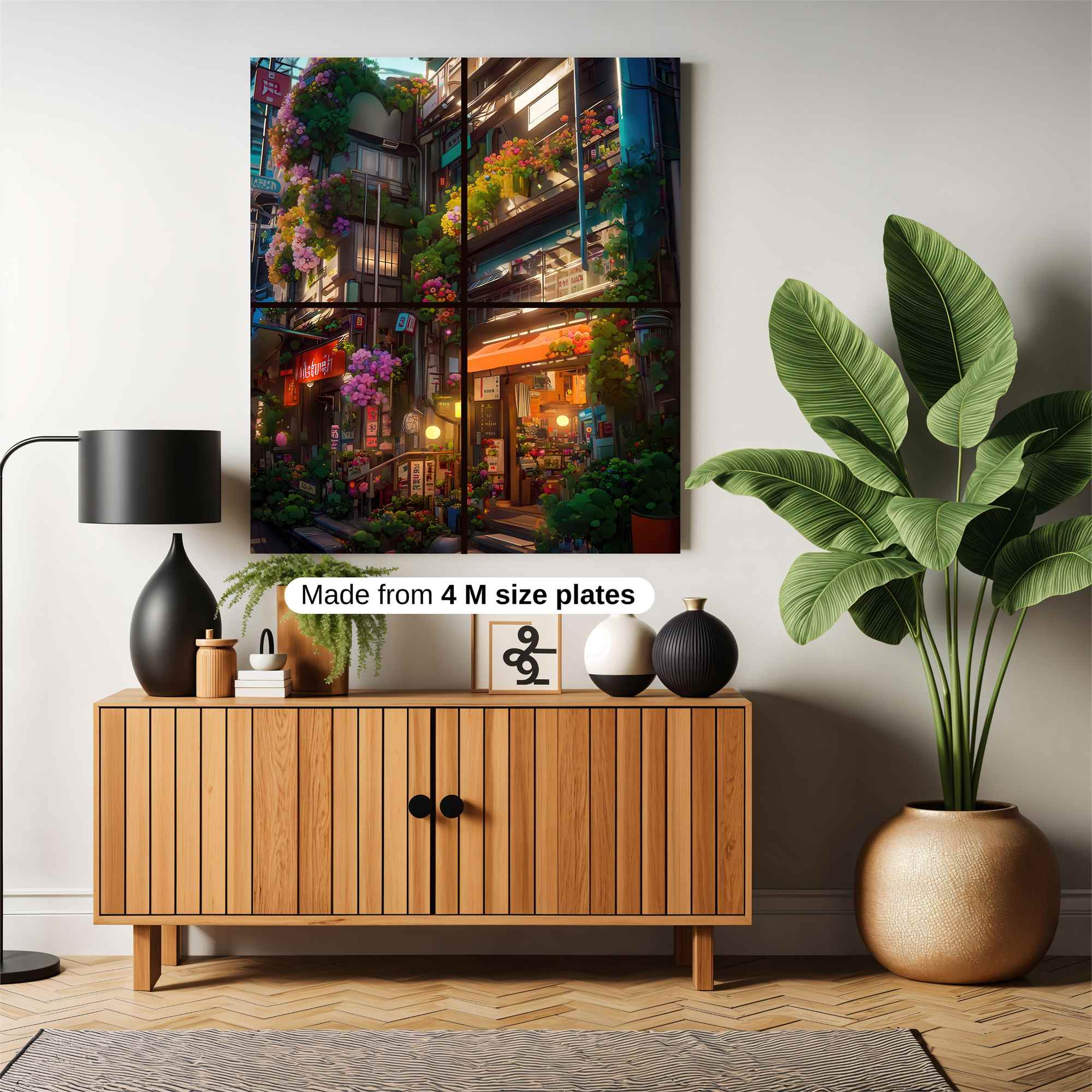 FloralWhimsy Safe Wall Magnetic / M