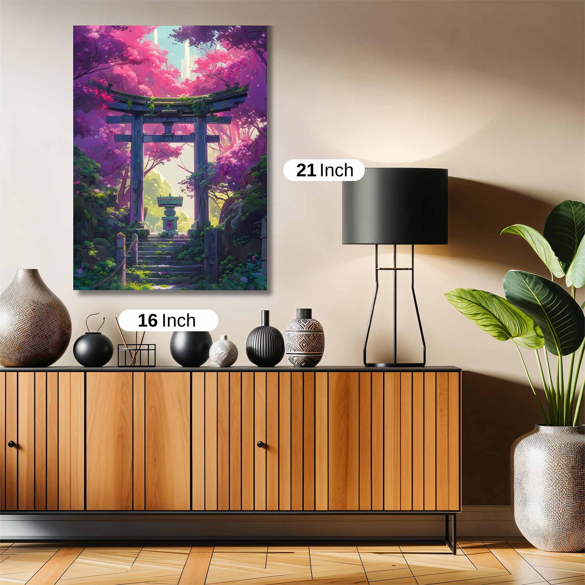 Sakura Serenity Safe Wall Magnetic / M