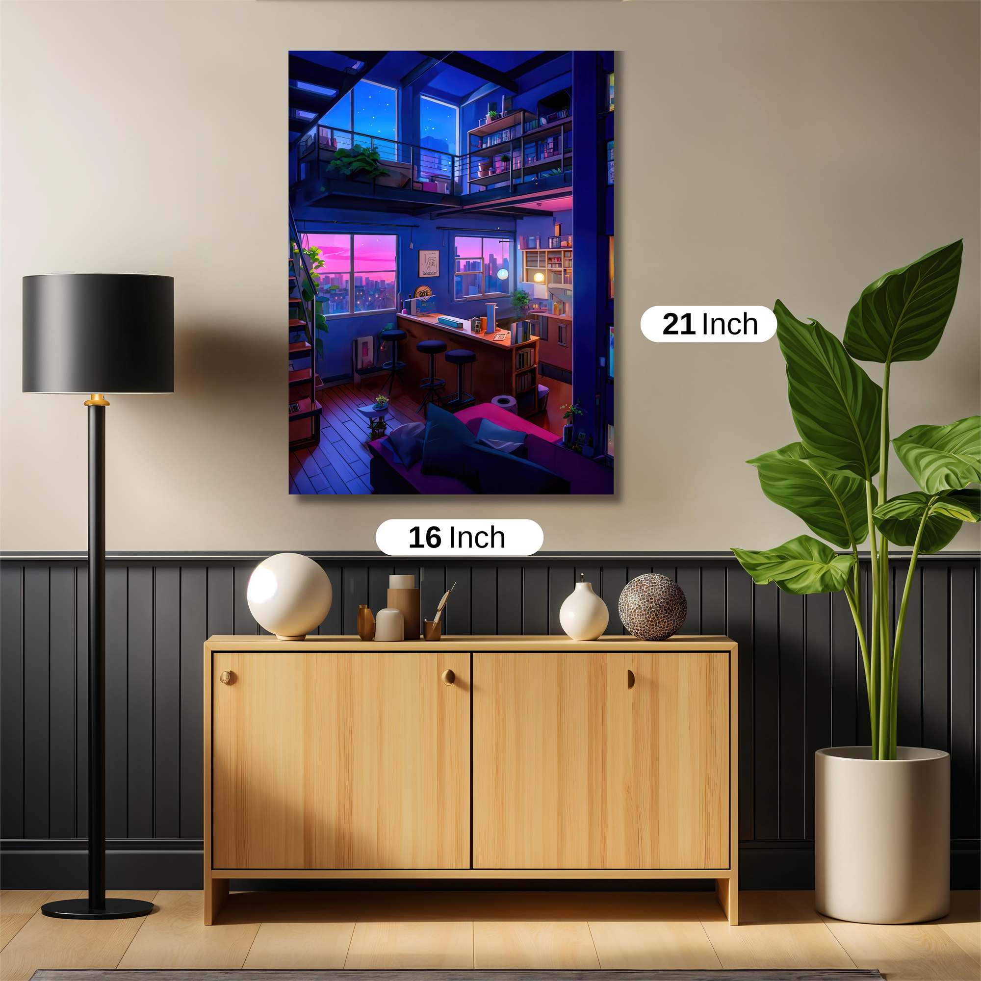 Loft Serenity Safe Wall Magnetic / M