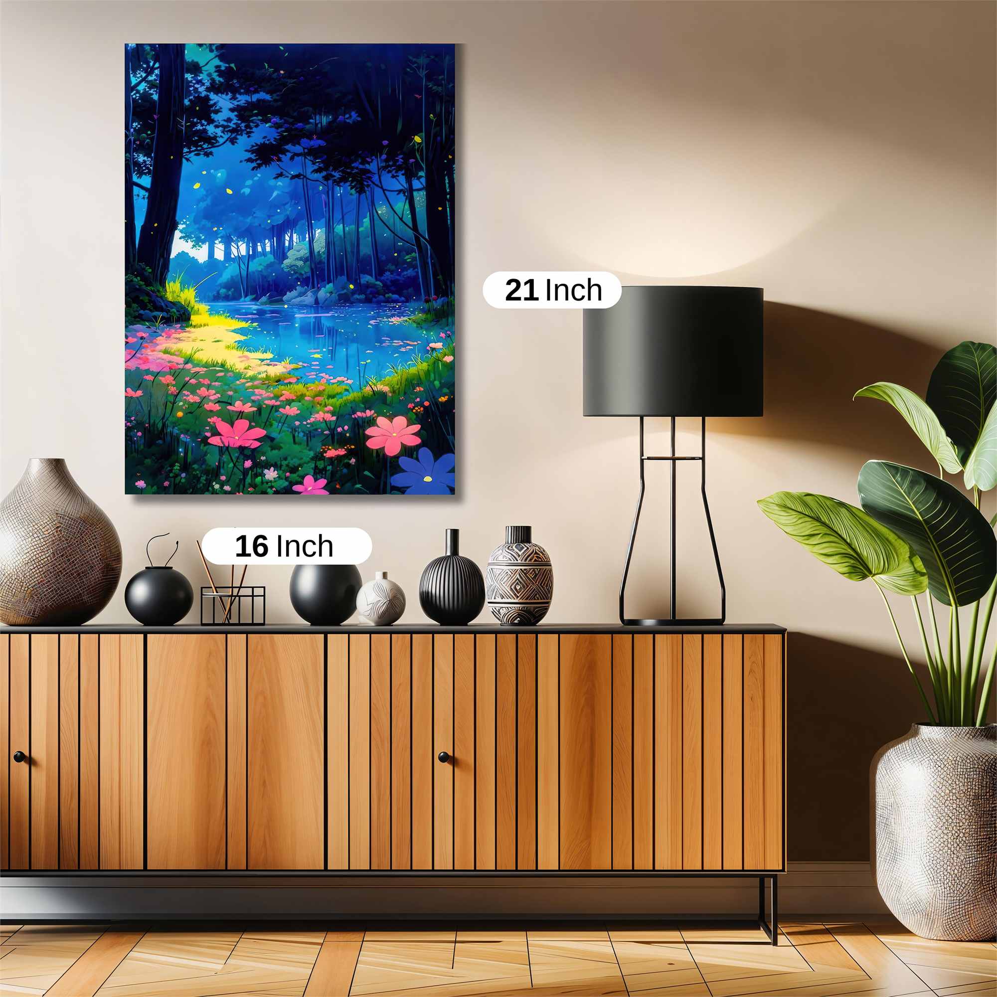 Forest Serenity Safe Wall Magnetic / M