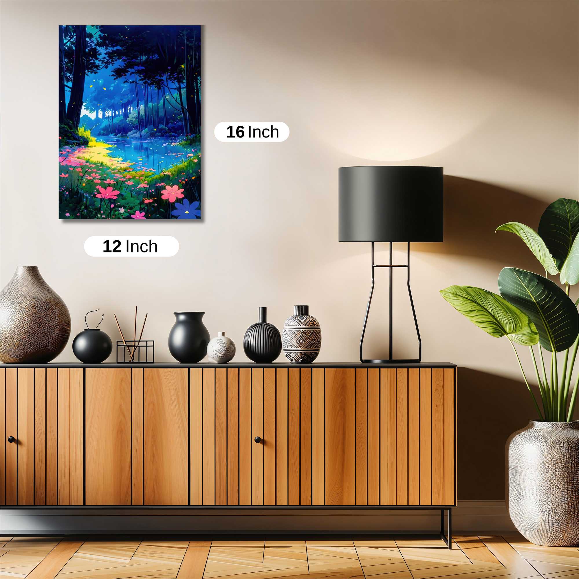 Forest Serenity Safe Wall Magnetic / M