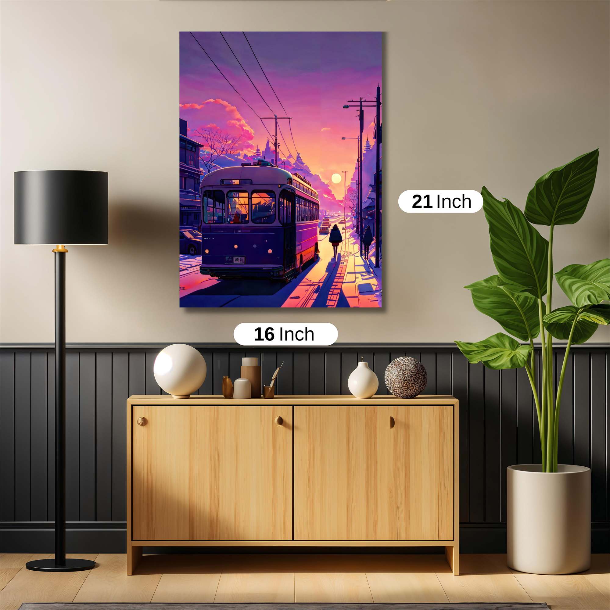 Twilight Trolley Safe Wall Magnetic / M
