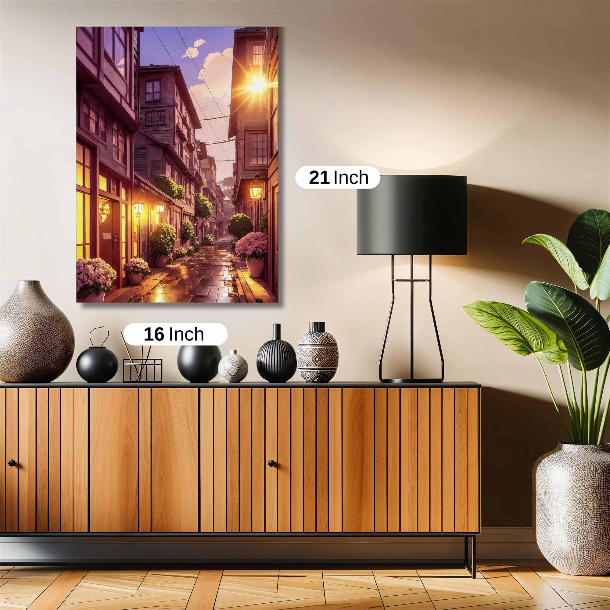 Sunset Serenity Safe Wall Magnetic / M