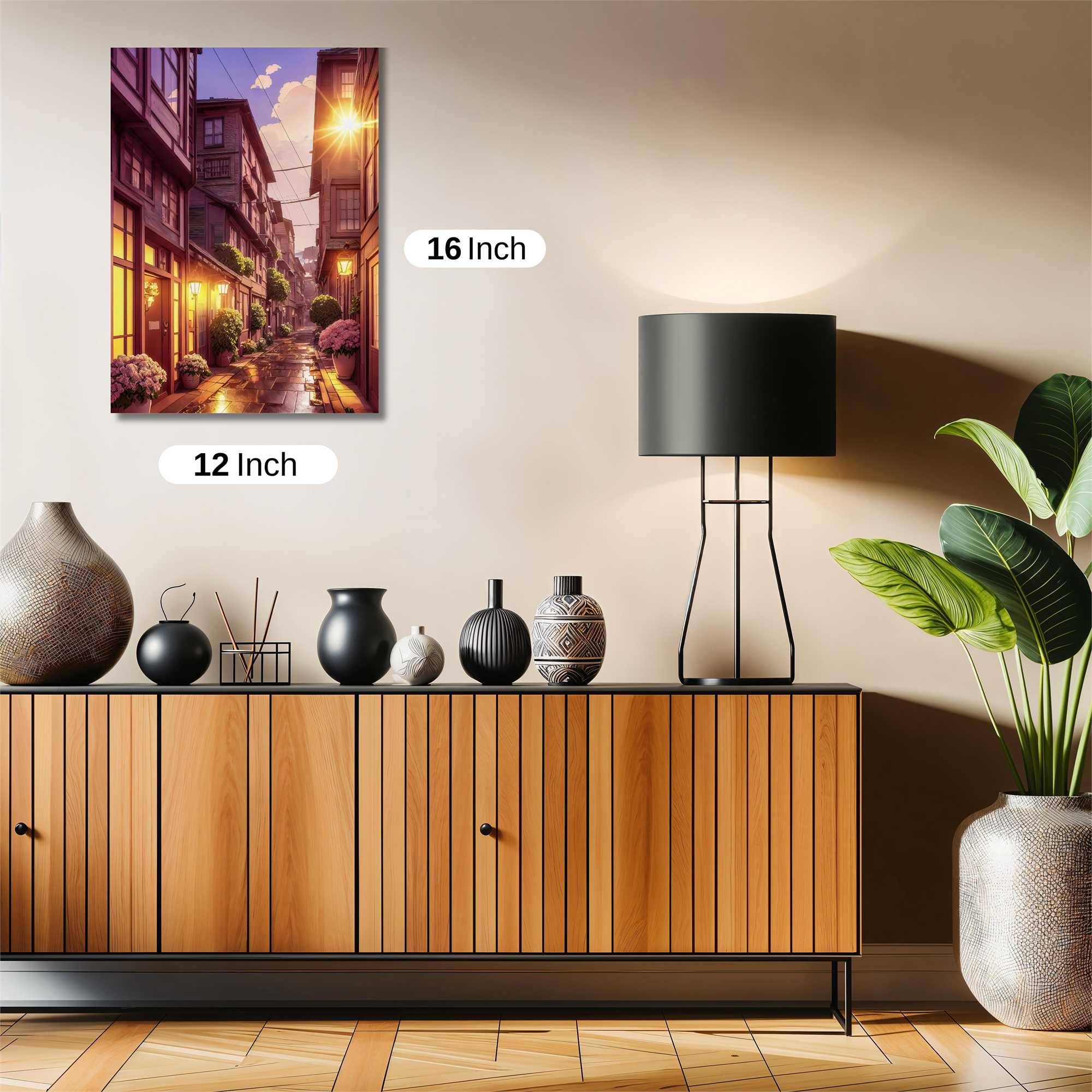 Sunset Serenity Safe Wall Magnetic / M