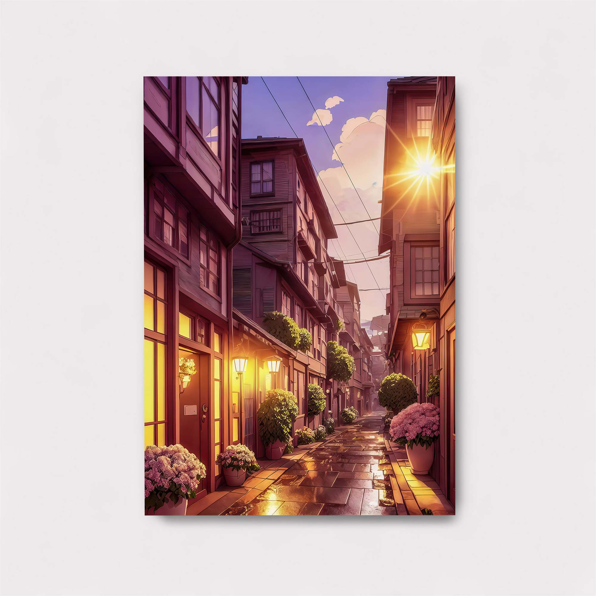 Sunset Serenity Safe Wall Magnetic / M