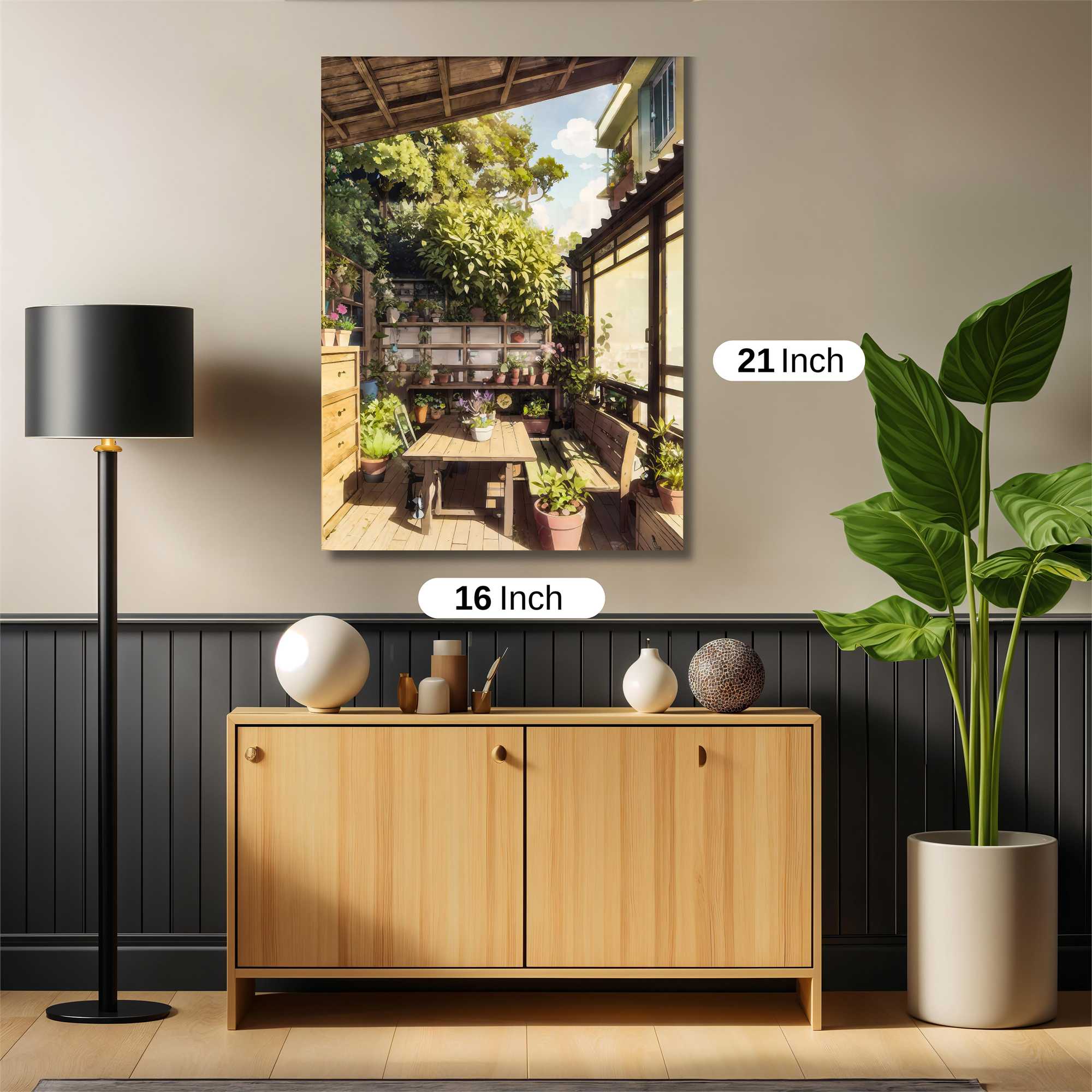 Garden Serenity Safe Wall Magnetic / M