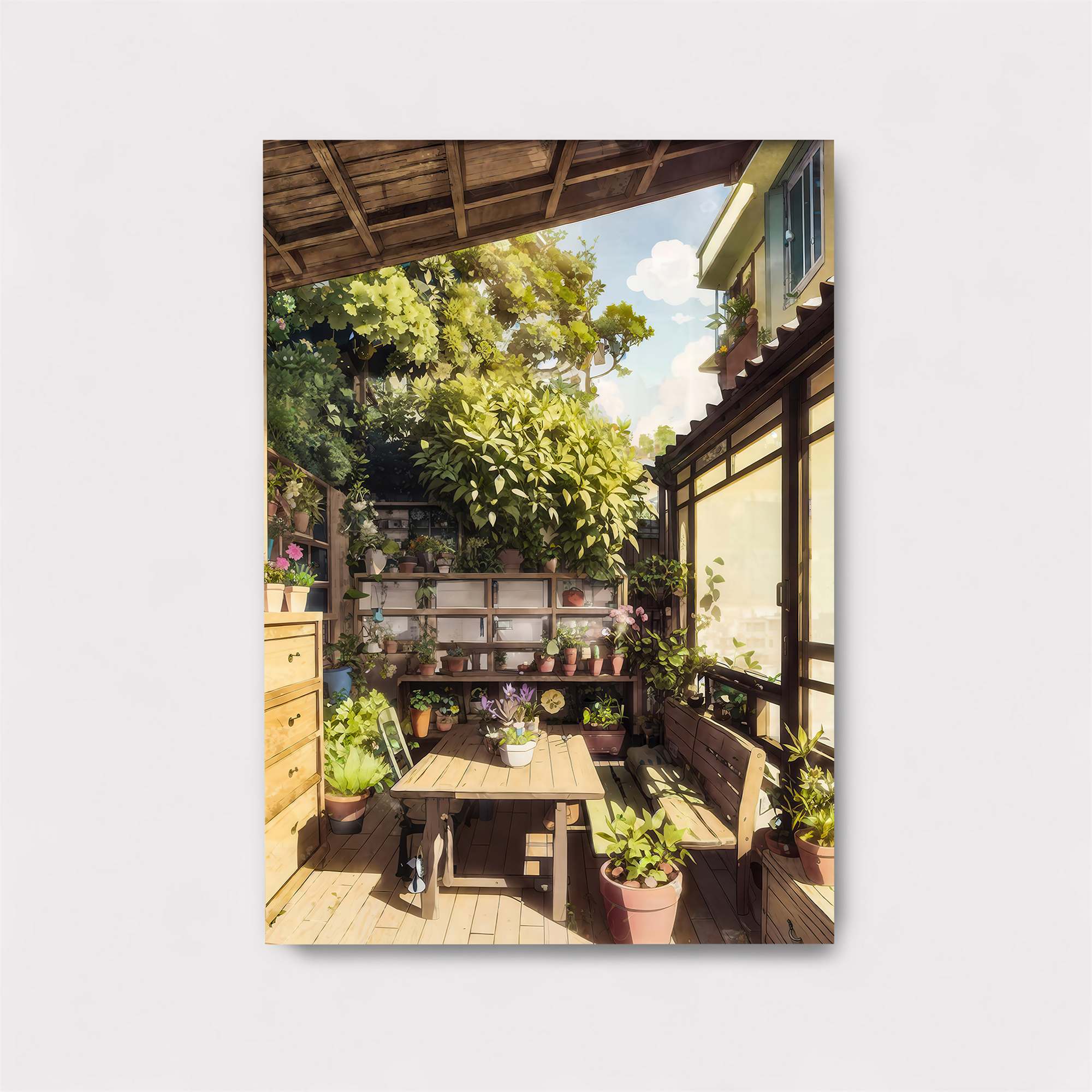 Garden Serenity Safe Wall Magnetic / M