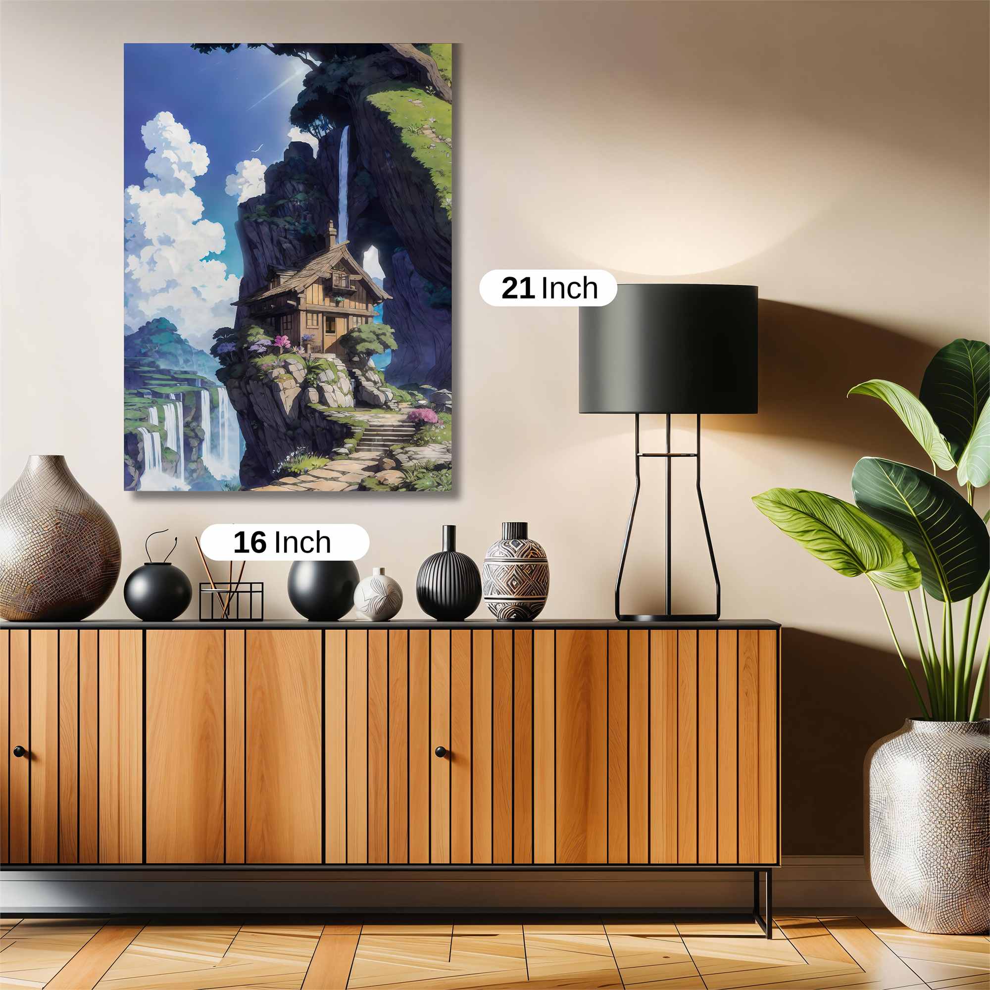 Cabin Serenity Safe Wall Magnetic / M