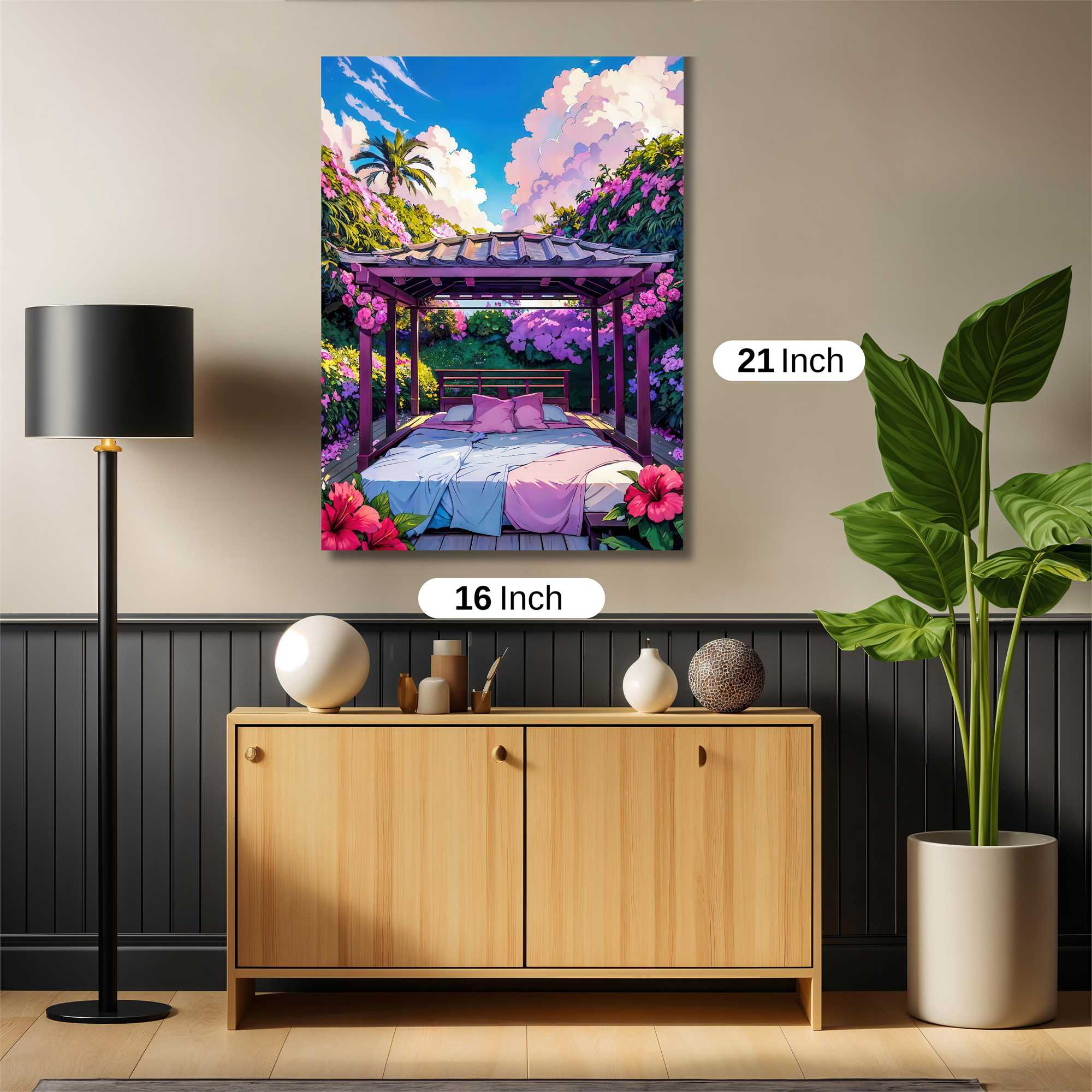 Paradise Bliss Safe Wall Magnetic / M