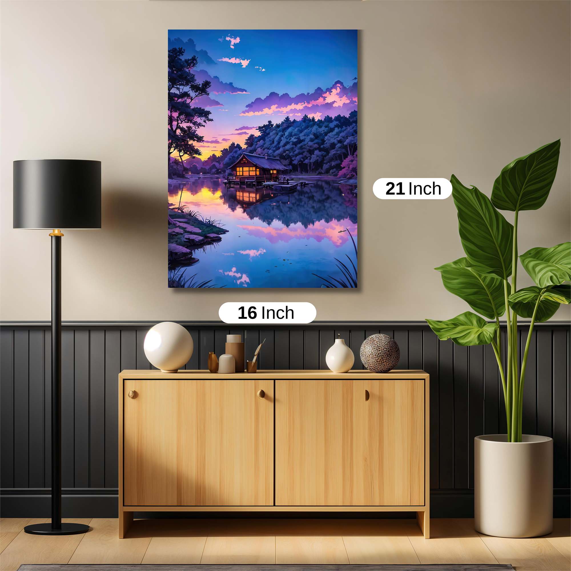 Cabin Serenity Safe Wall Magnetic / M