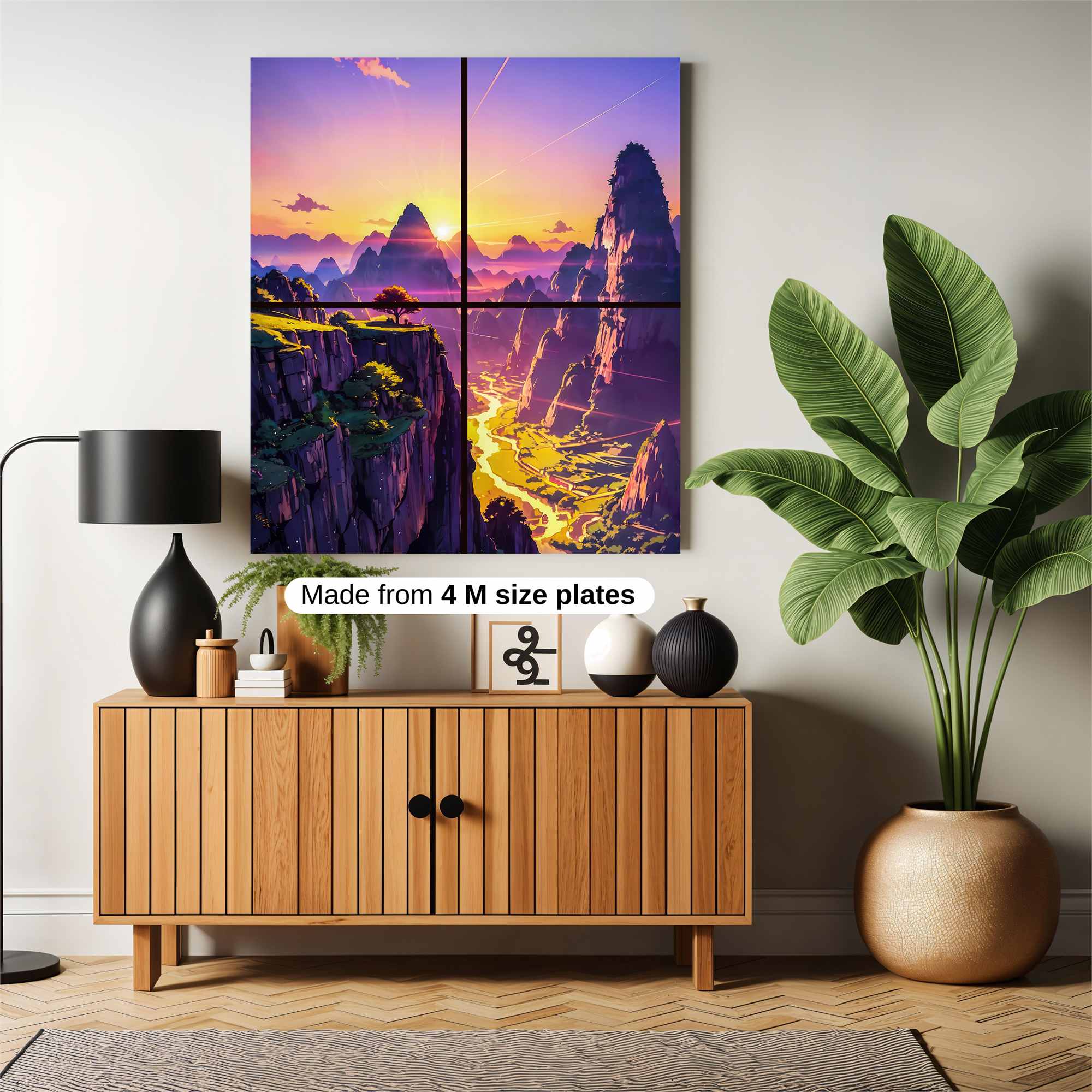 Sunset Serenity Safe Wall Magnetic / M