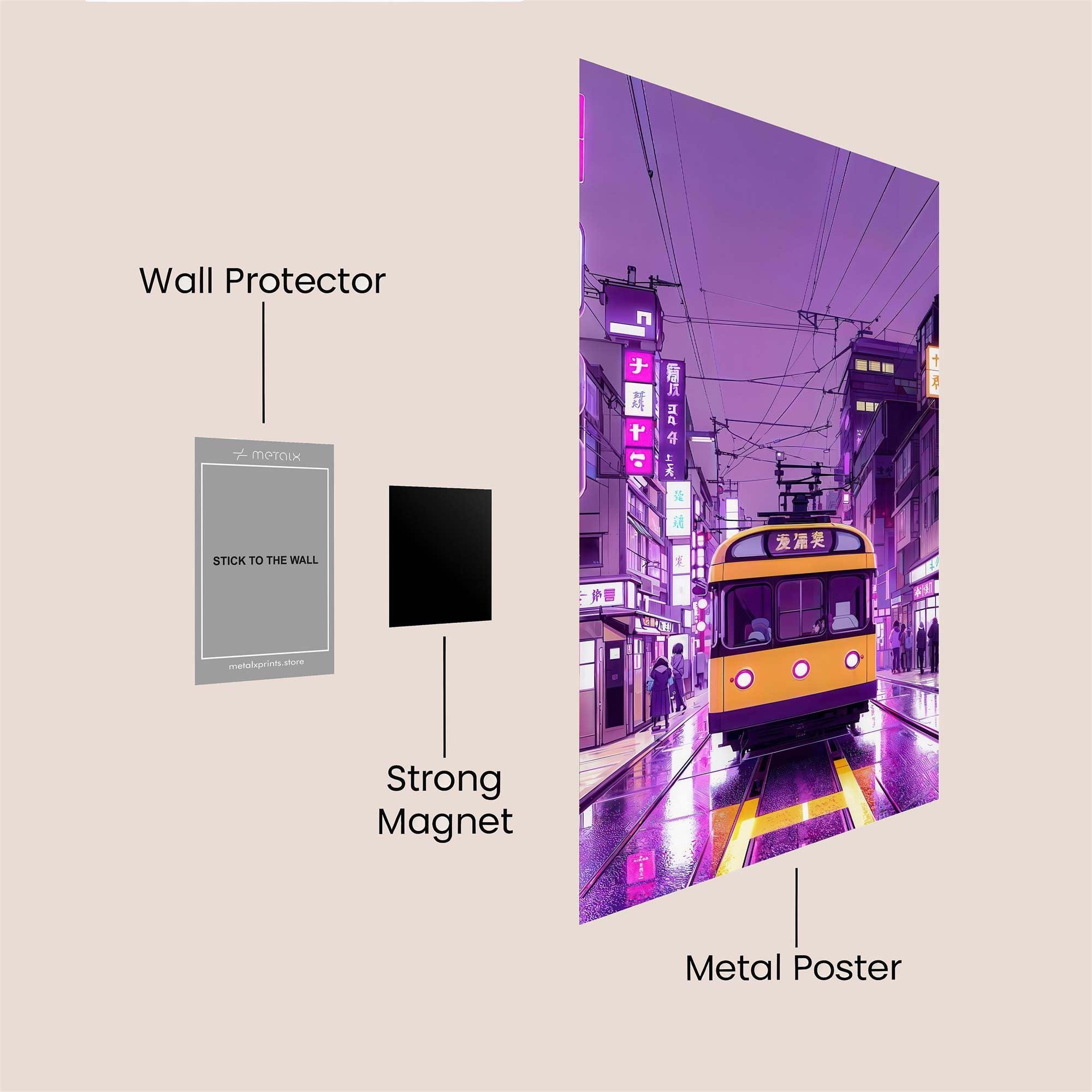Tokyo Dream Safe Wall Magnetic / M