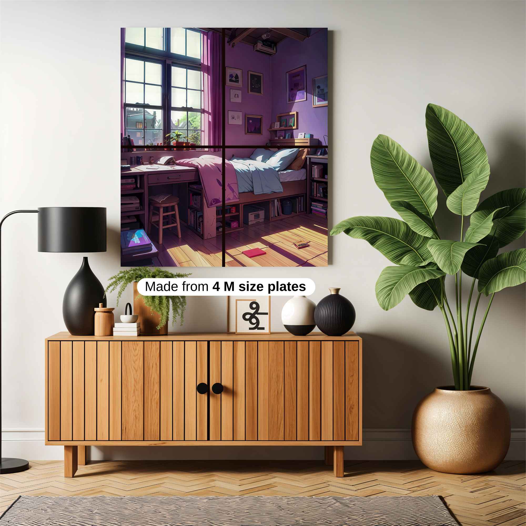 Violet Haven Safe Wall Magnetic / M