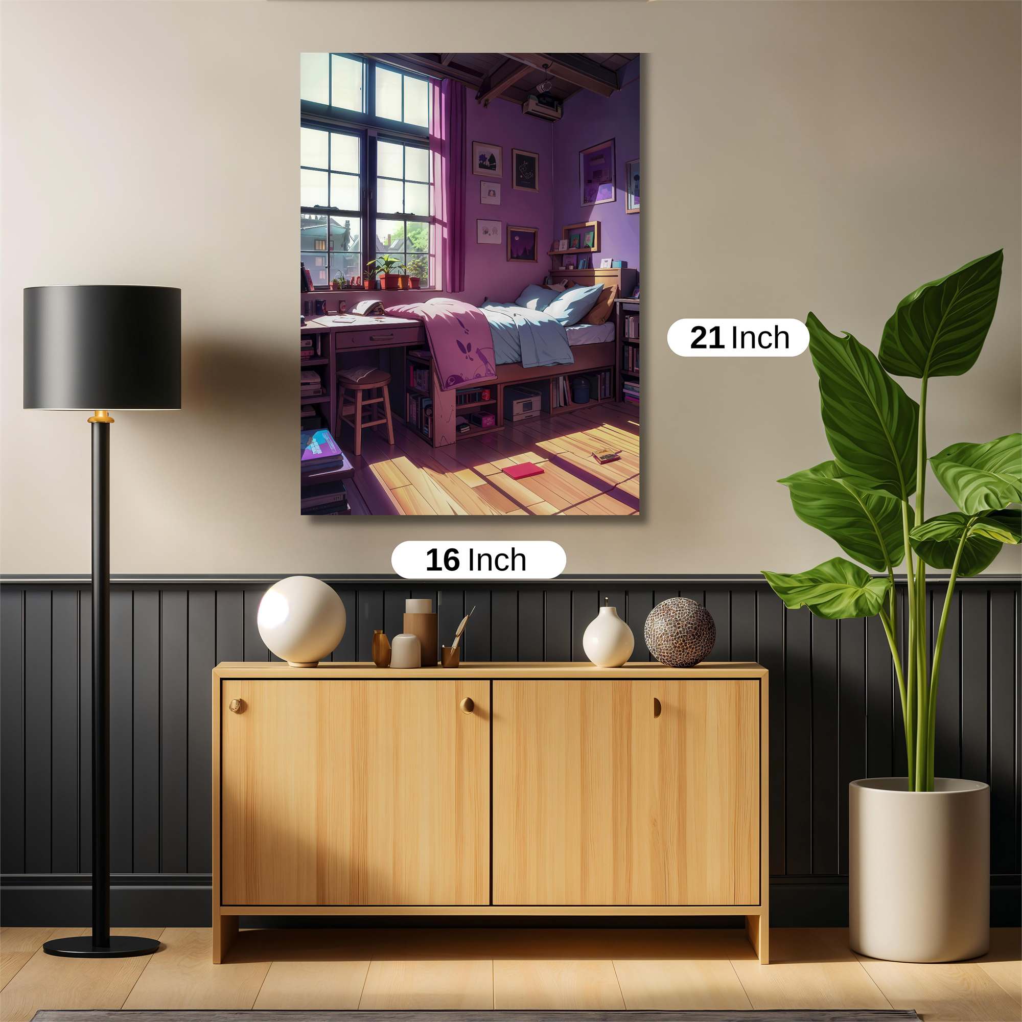 Violet Haven Safe Wall Magnetic / M