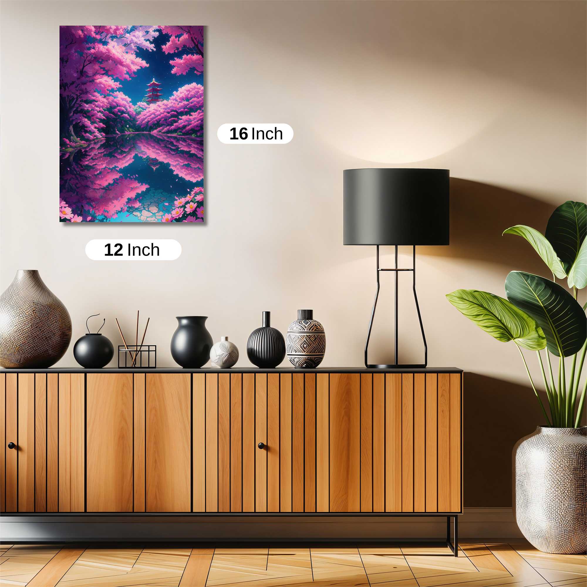 Pagoda Serenity Safe Wall Magnetic / M