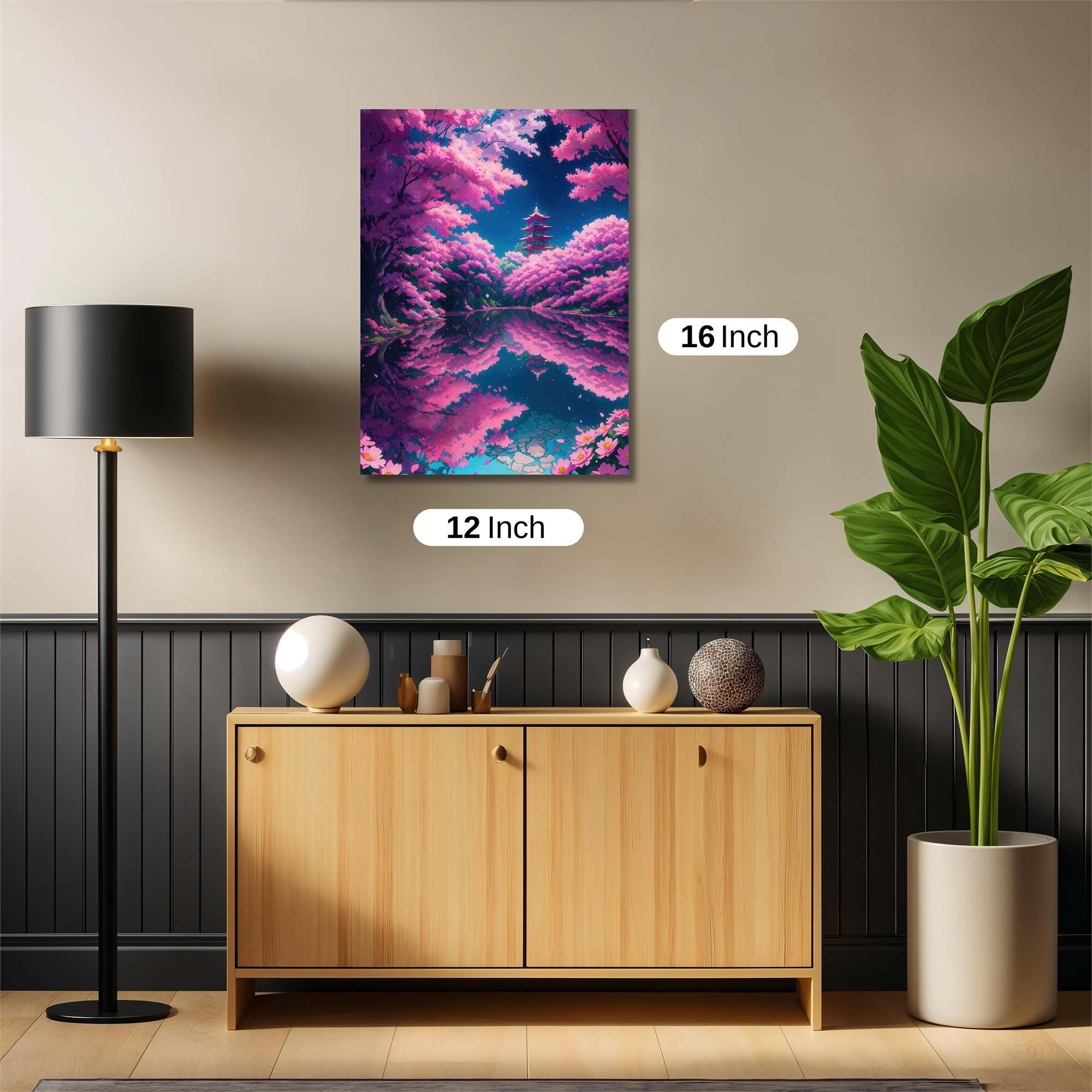 Pagoda Serenity Safe Wall Magnetic / M