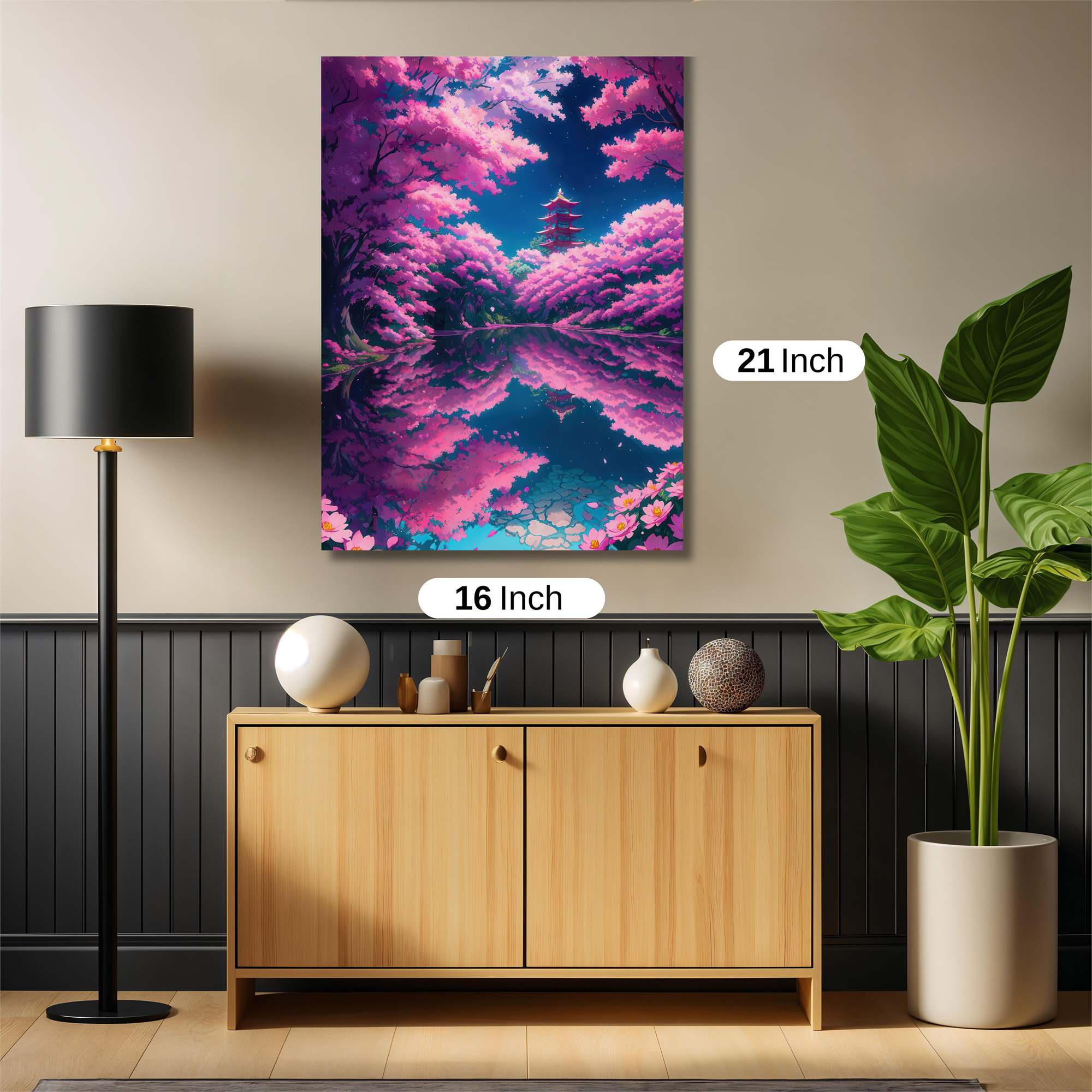 Pagoda Serenity Safe Wall Magnetic / M