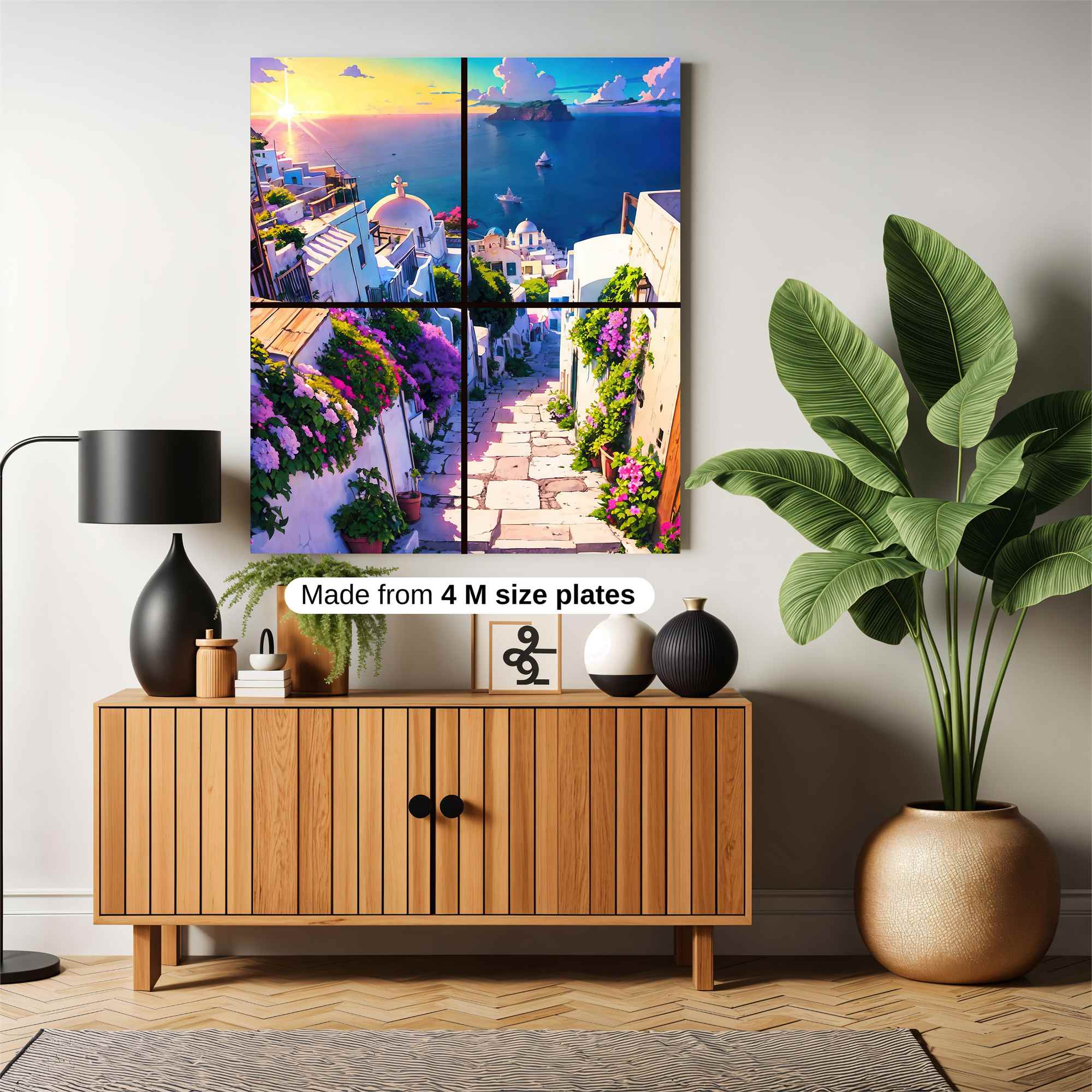 Santorini Serenity Safe Wall Magnetic / M