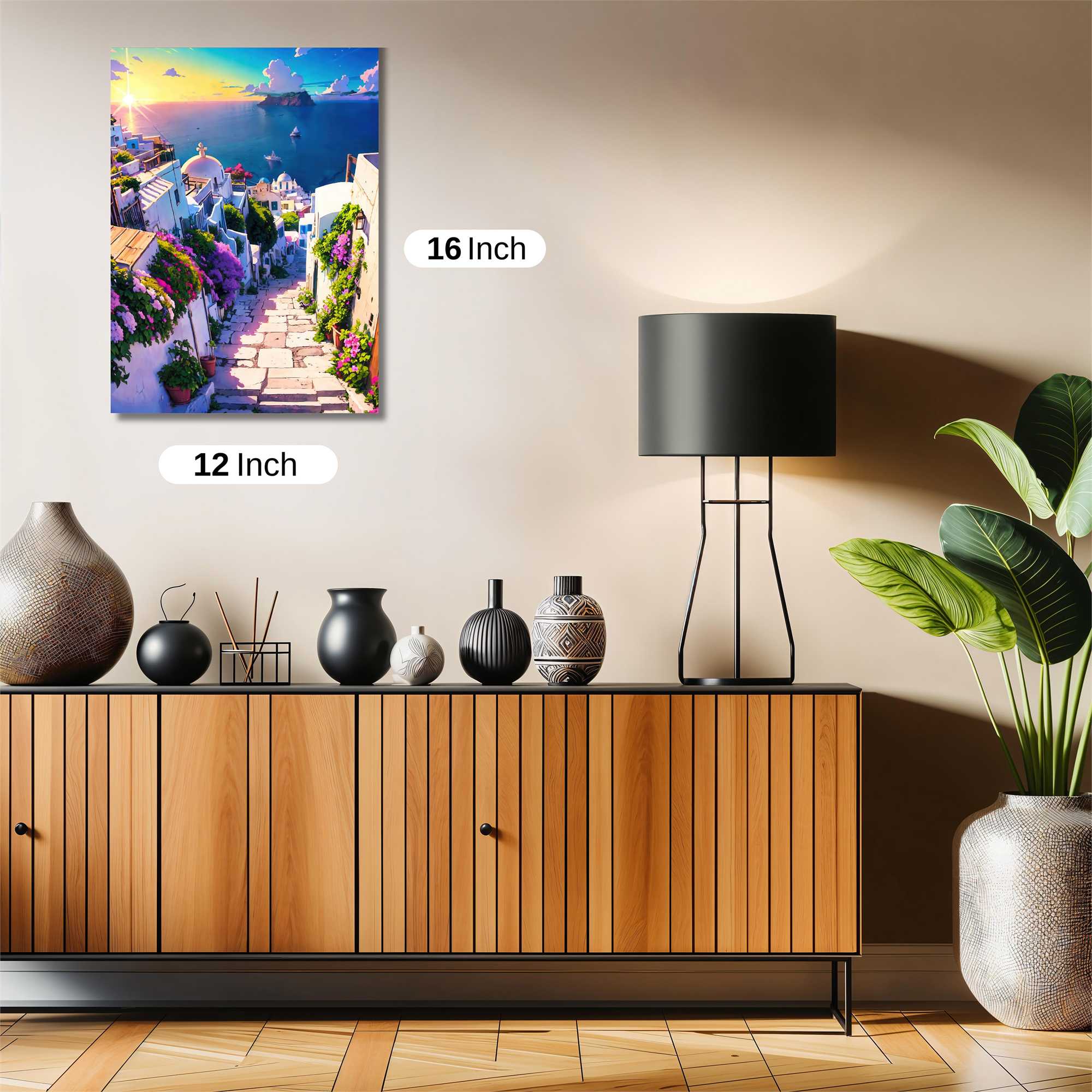 Santorini Serenity Safe Wall Magnetic / M