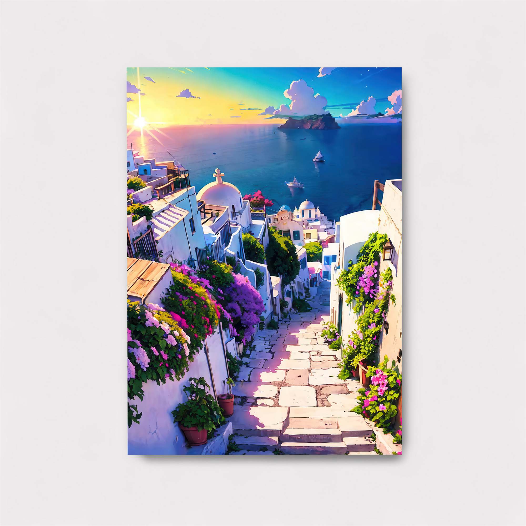 Santorini Serenity Safe Wall Magnetic / M