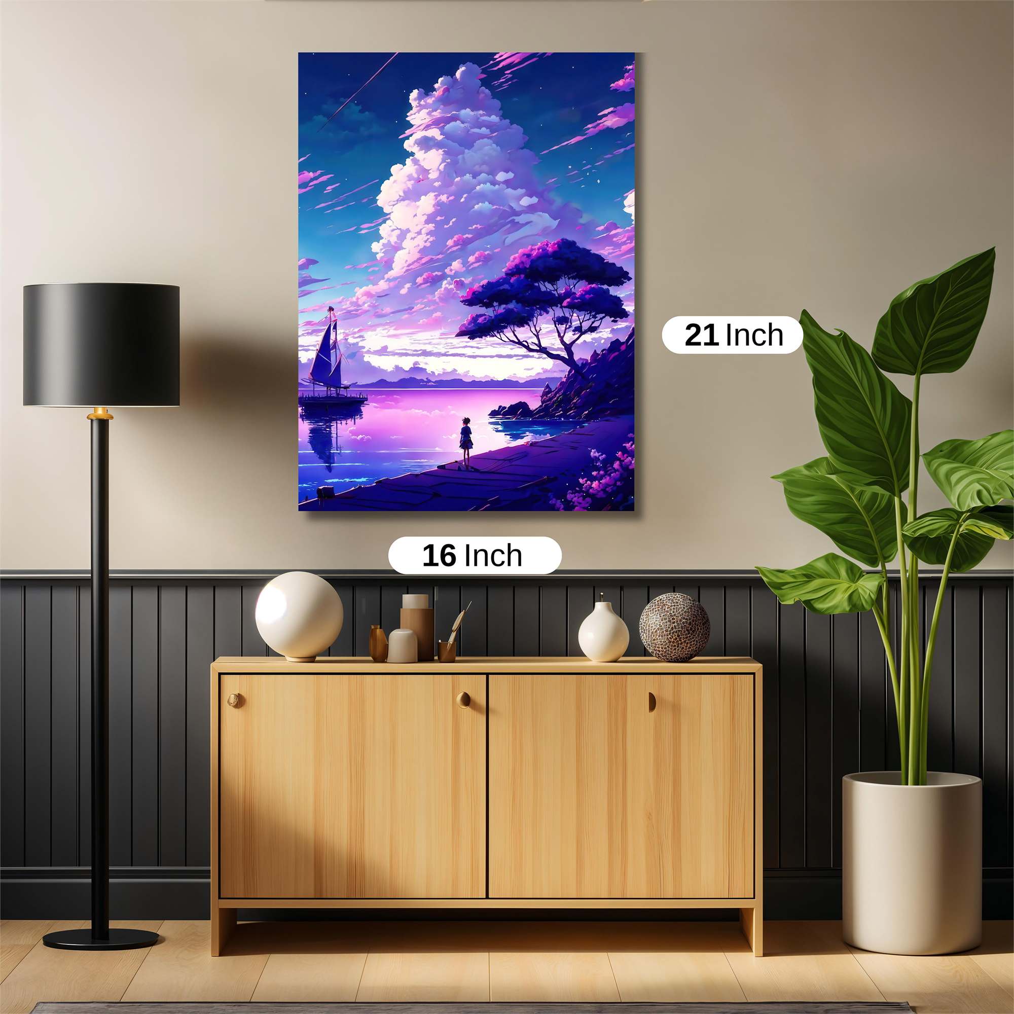 Sailor's Serenity Safe Wall Magnetic / M