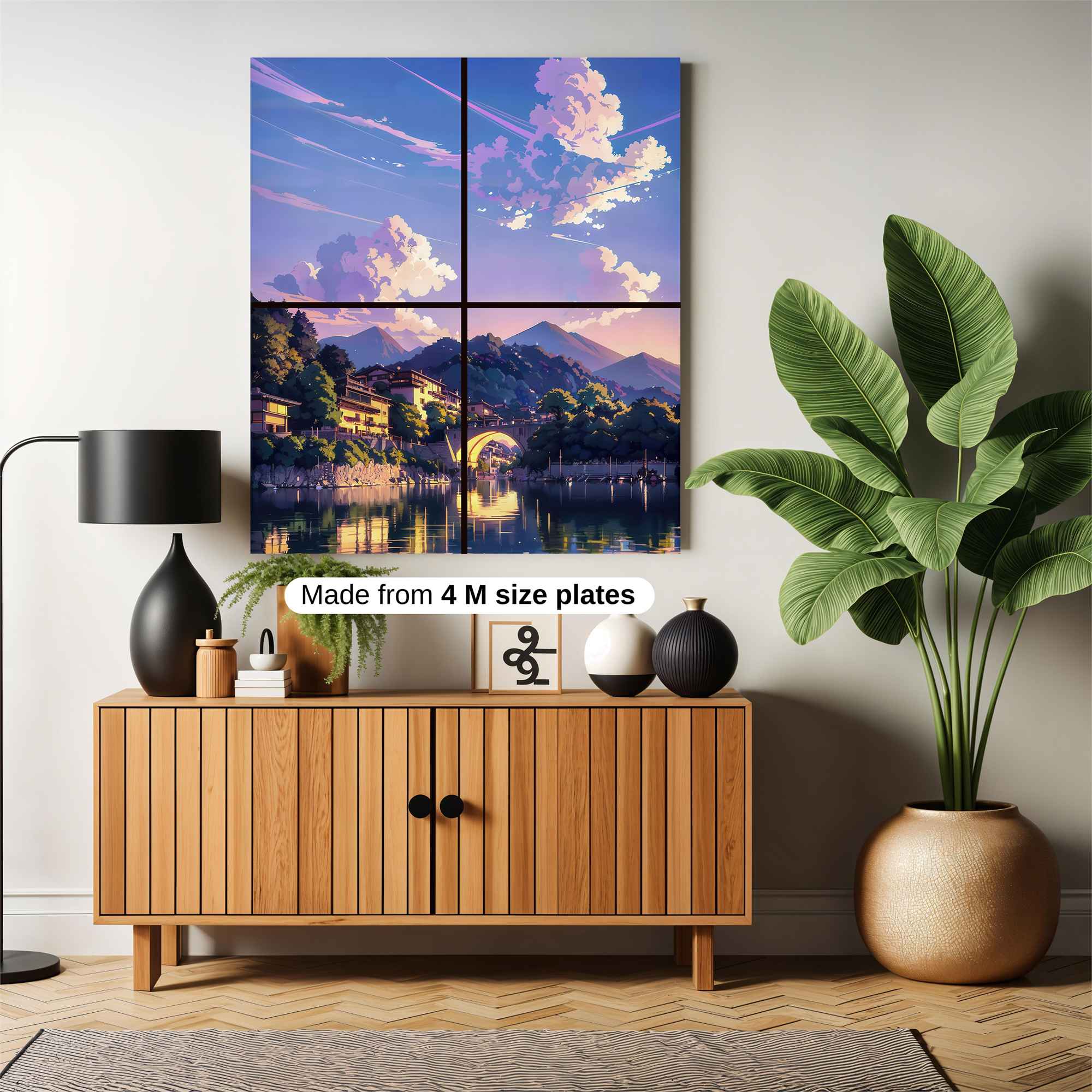 Mountain Serenity Safe Wall Magnetic / M