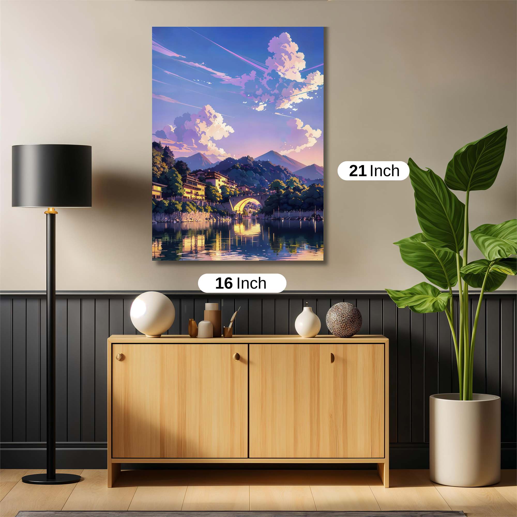 Mountain Serenity Safe Wall Magnetic / M