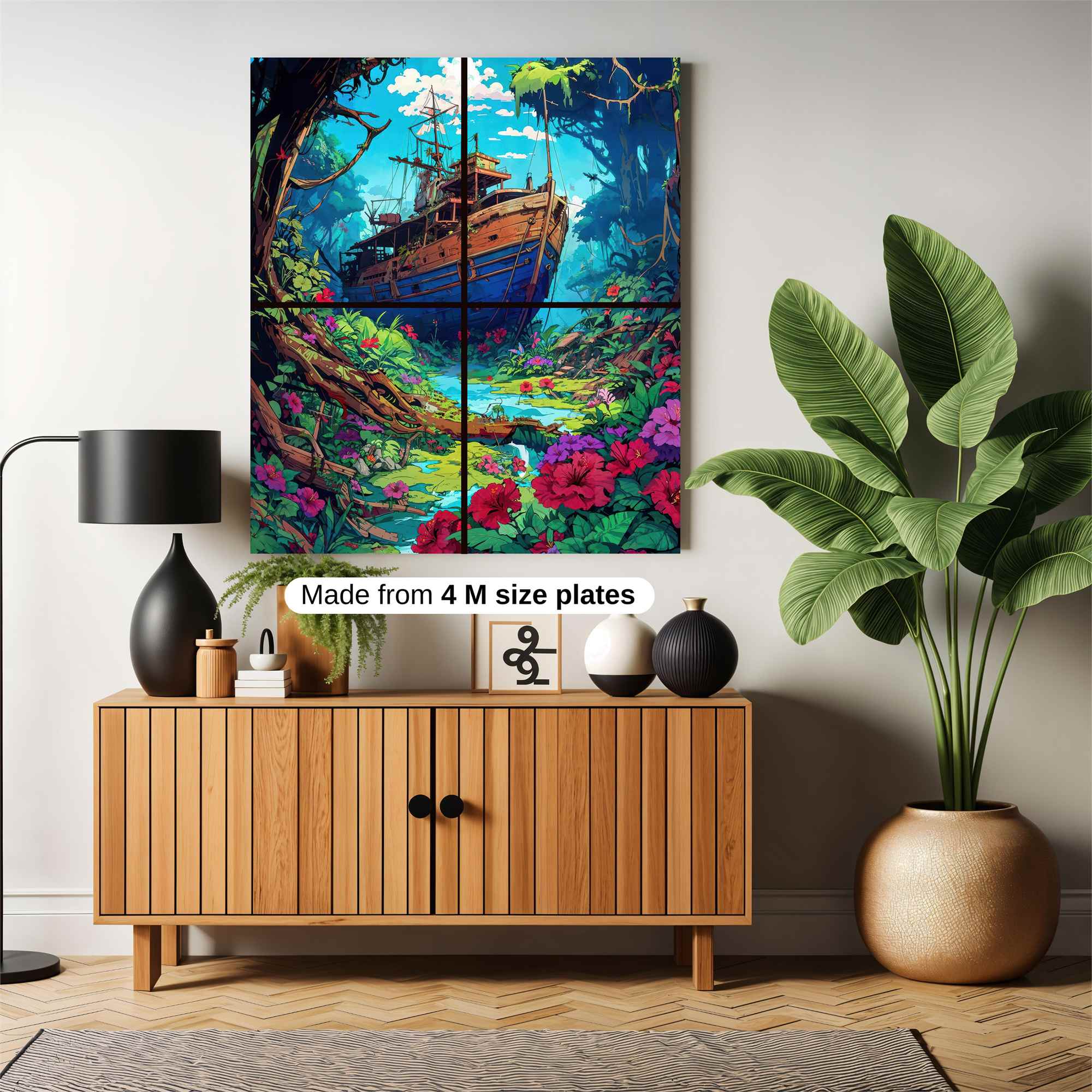 Shipwrecked Serenity Safe Wall Magnetic / M