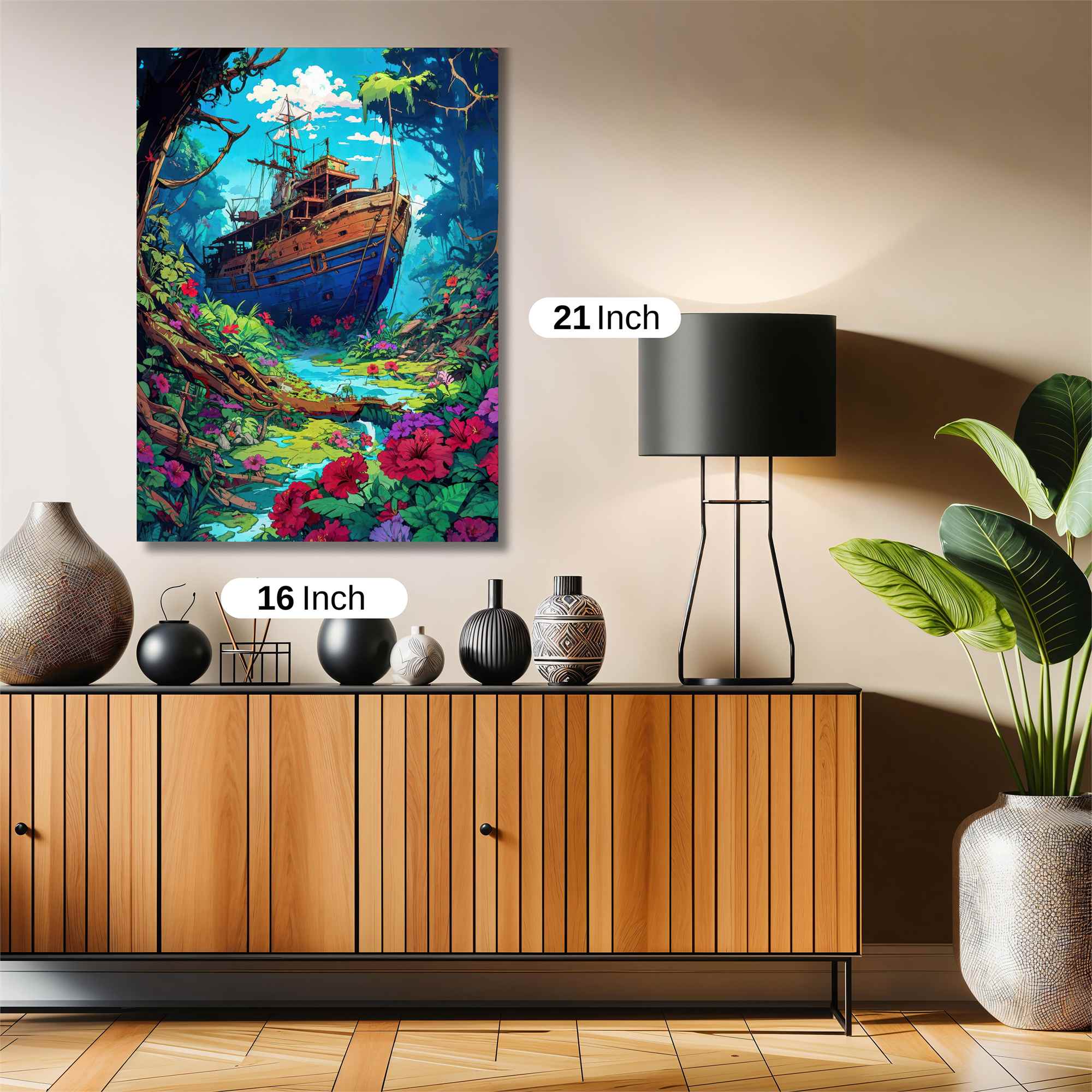 Shipwrecked Serenity Safe Wall Magnetic / M