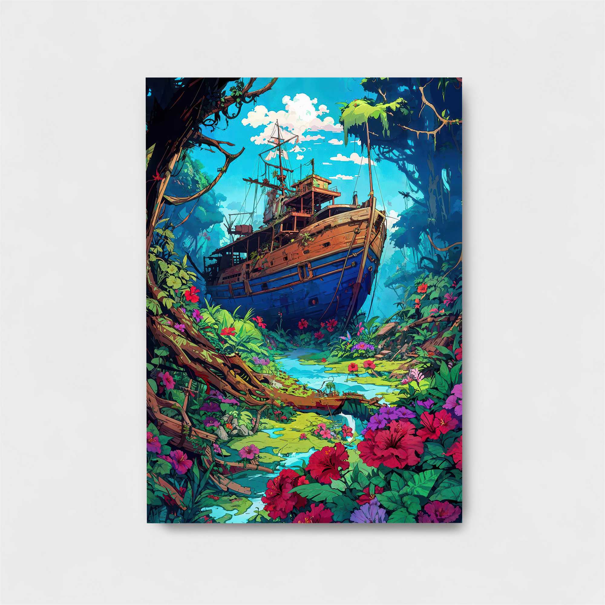Shipwrecked Serenity Safe Wall Magnetic / M