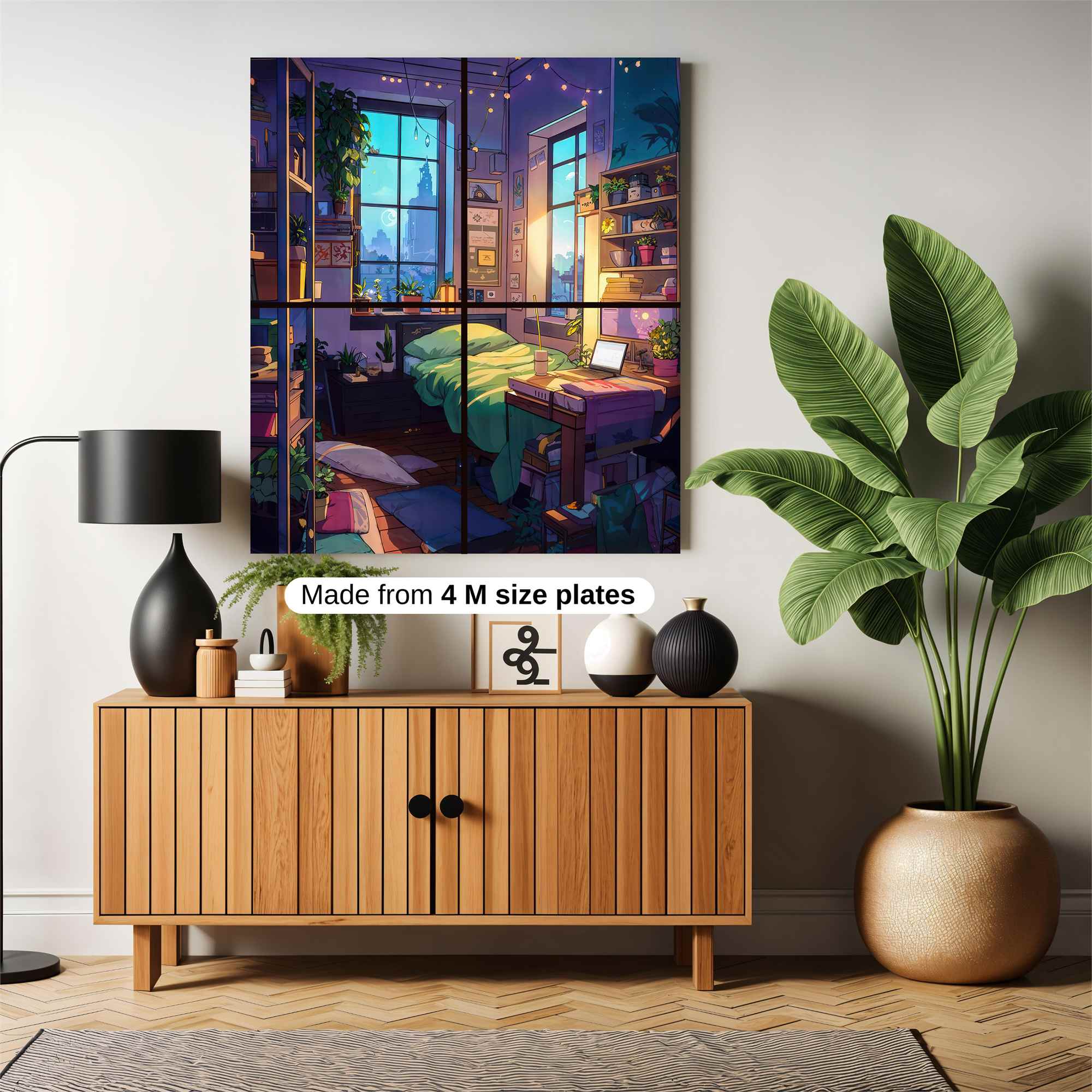 Sunlit Haven Safe Wall Magnetic / M