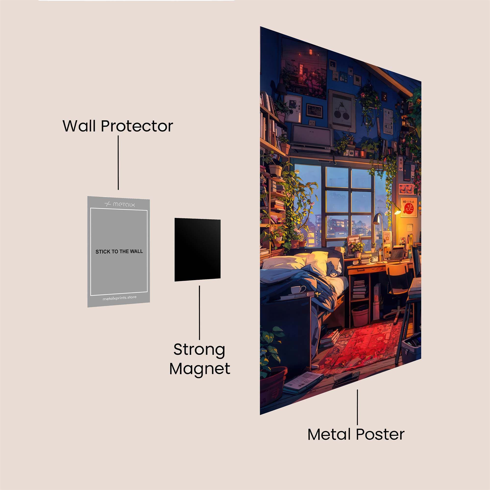 Studio Serenity Safe Wall Magnetic / M