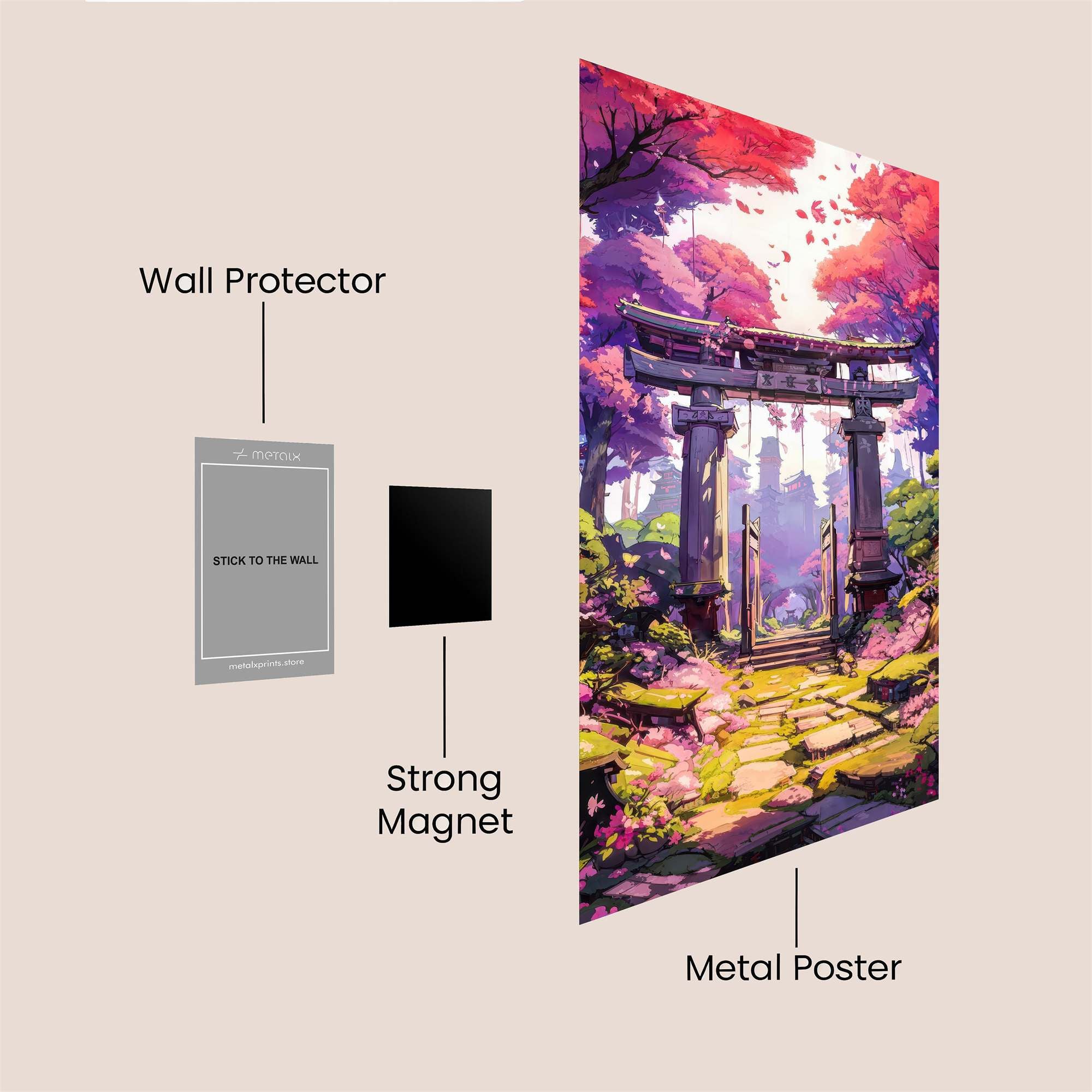 Torii Tranquility Safe Wall Magnetic / M