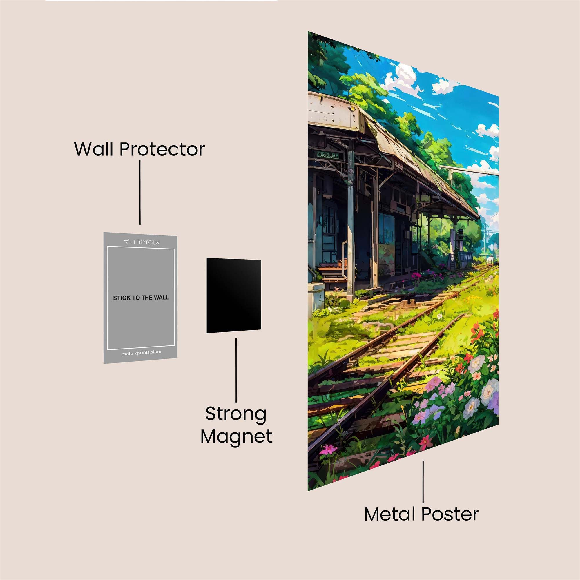 Abandoned Serenity Safe Wall Magnetic / M