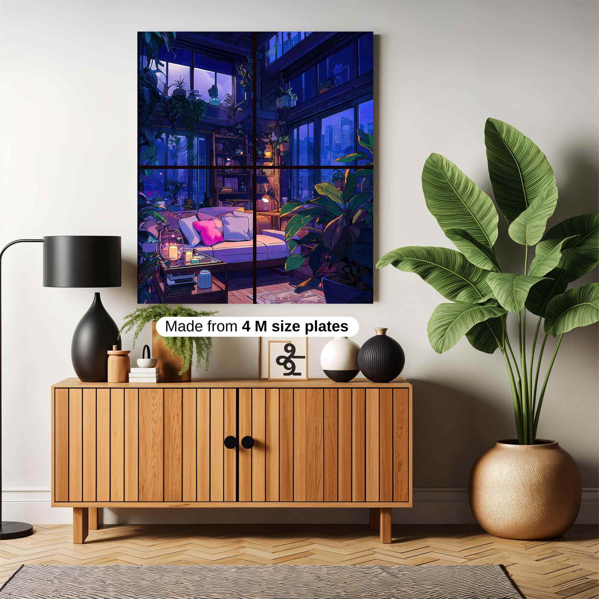 Urban Serenity Safe Wall Magnetic / M