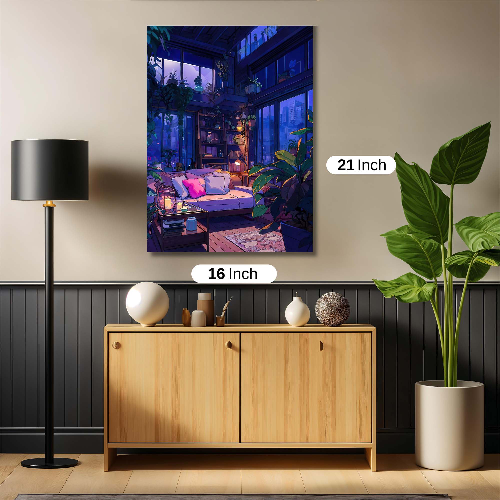 Urban Serenity Safe Wall Magnetic / M