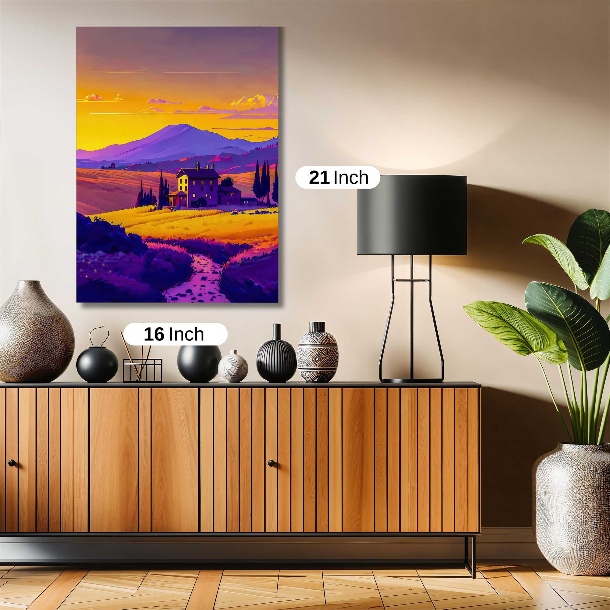 Tuscan Tranquility Safe Wall Magnetic / M