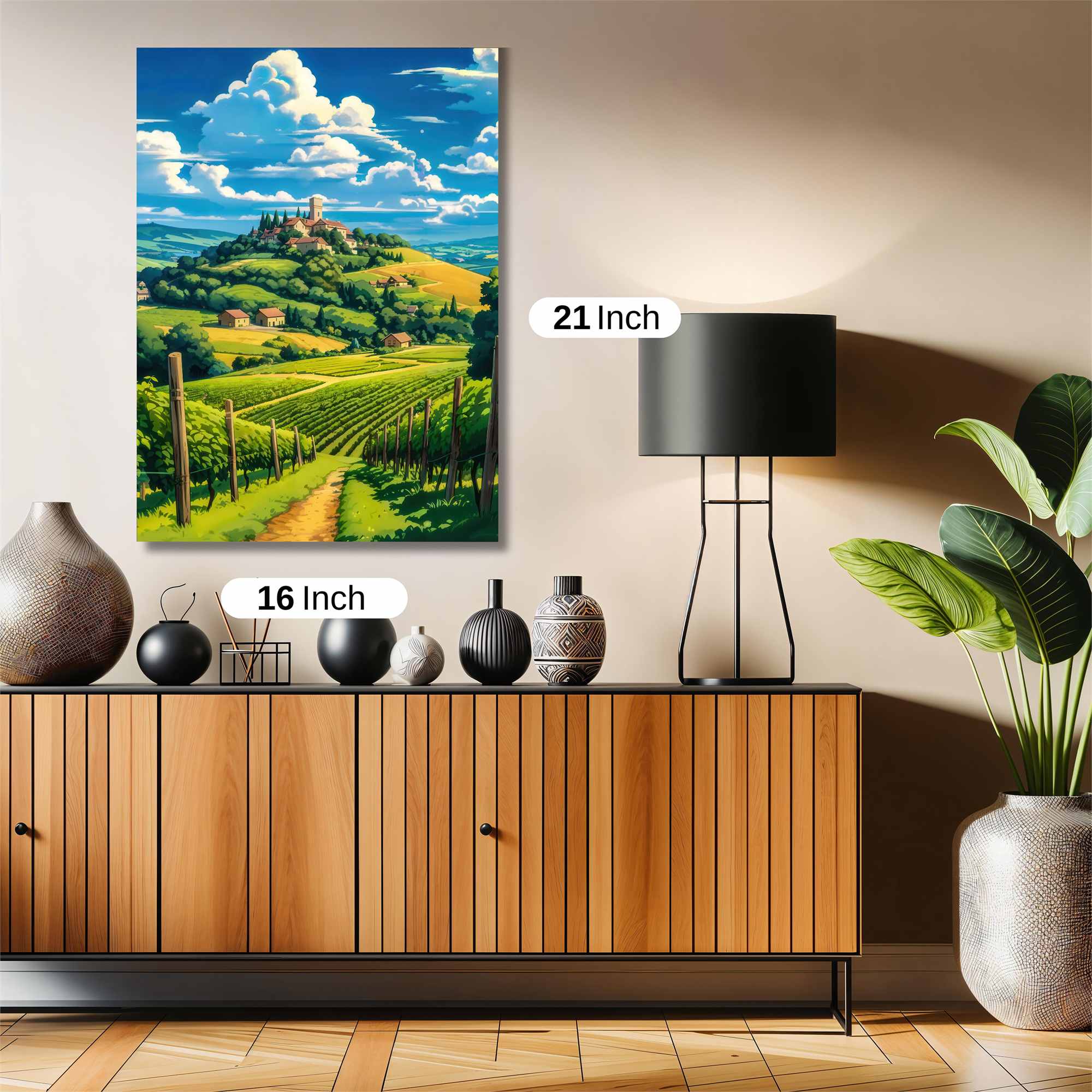 Tuscany Tranquil Safe Wall Magnetic / M