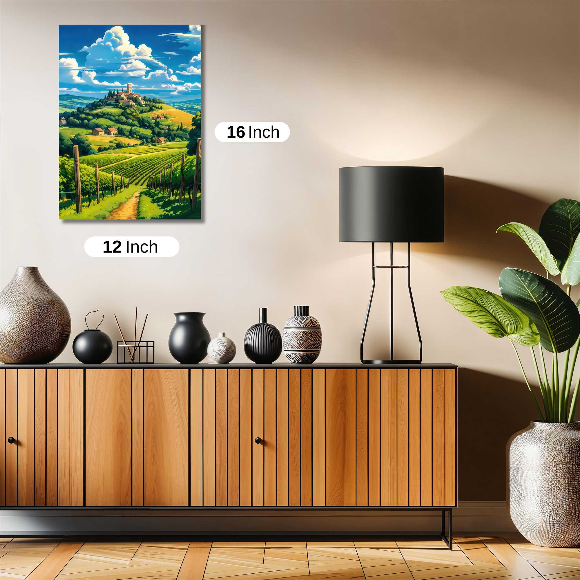 Tuscany Tranquil Safe Wall Magnetic / M