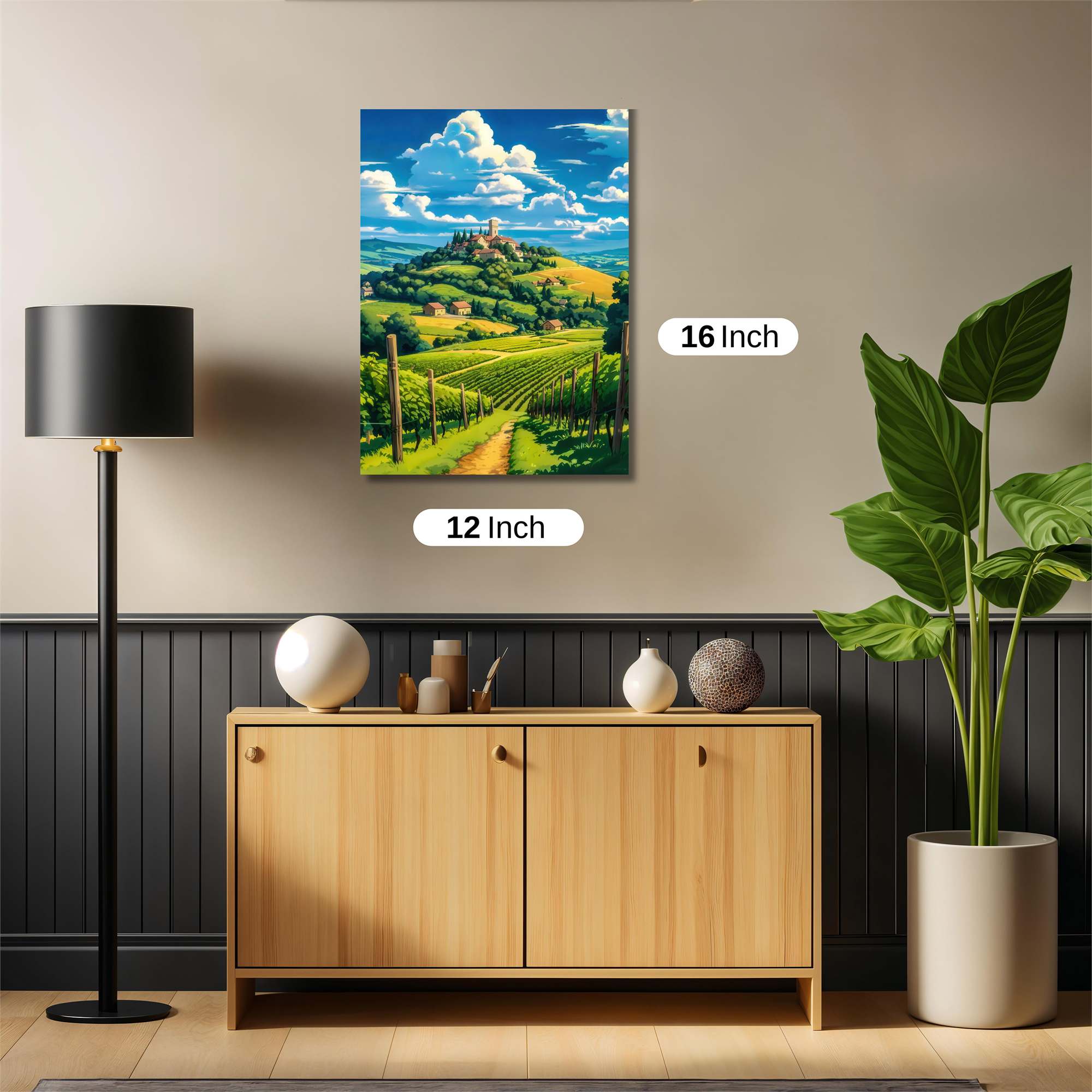 Tuscany Tranquil Safe Wall Magnetic / M