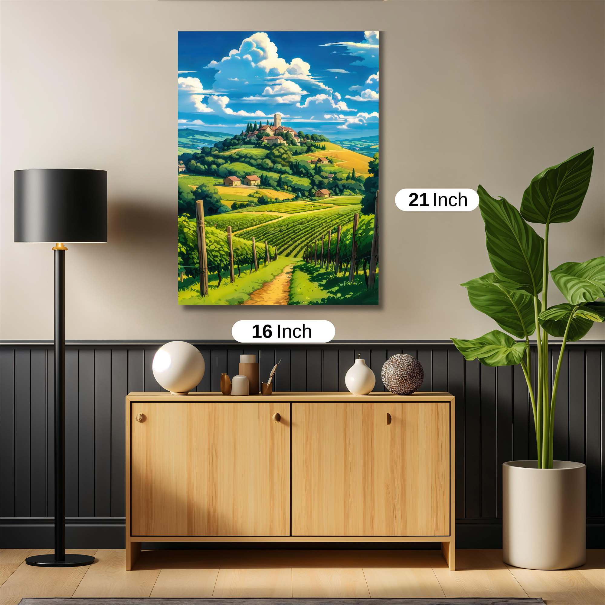 Tuscany Tranquil Safe Wall Magnetic / M