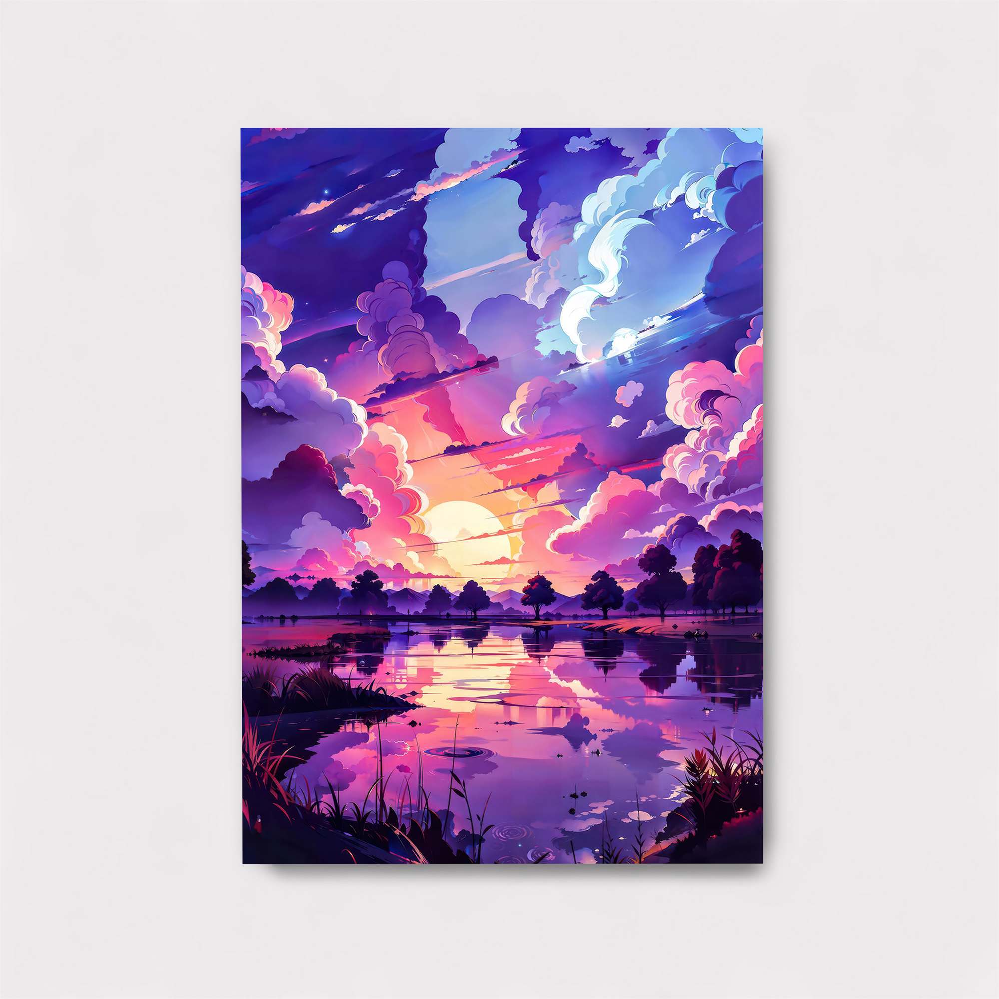 Sunset Serenity Safe Wall Magnetic / M
