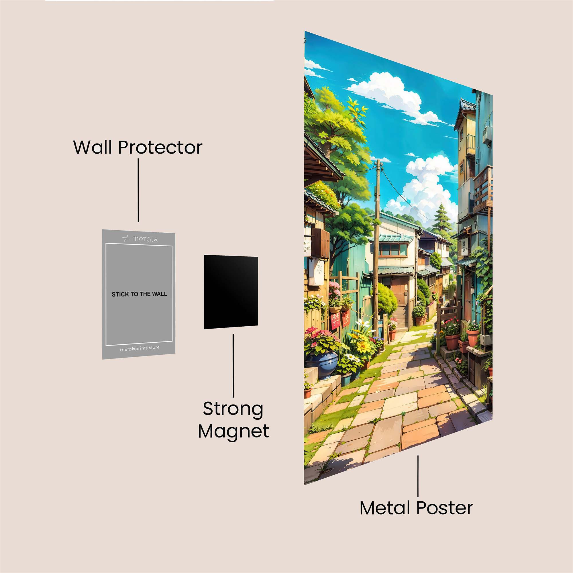 Alley Bliss Safe Wall Magnetic / M