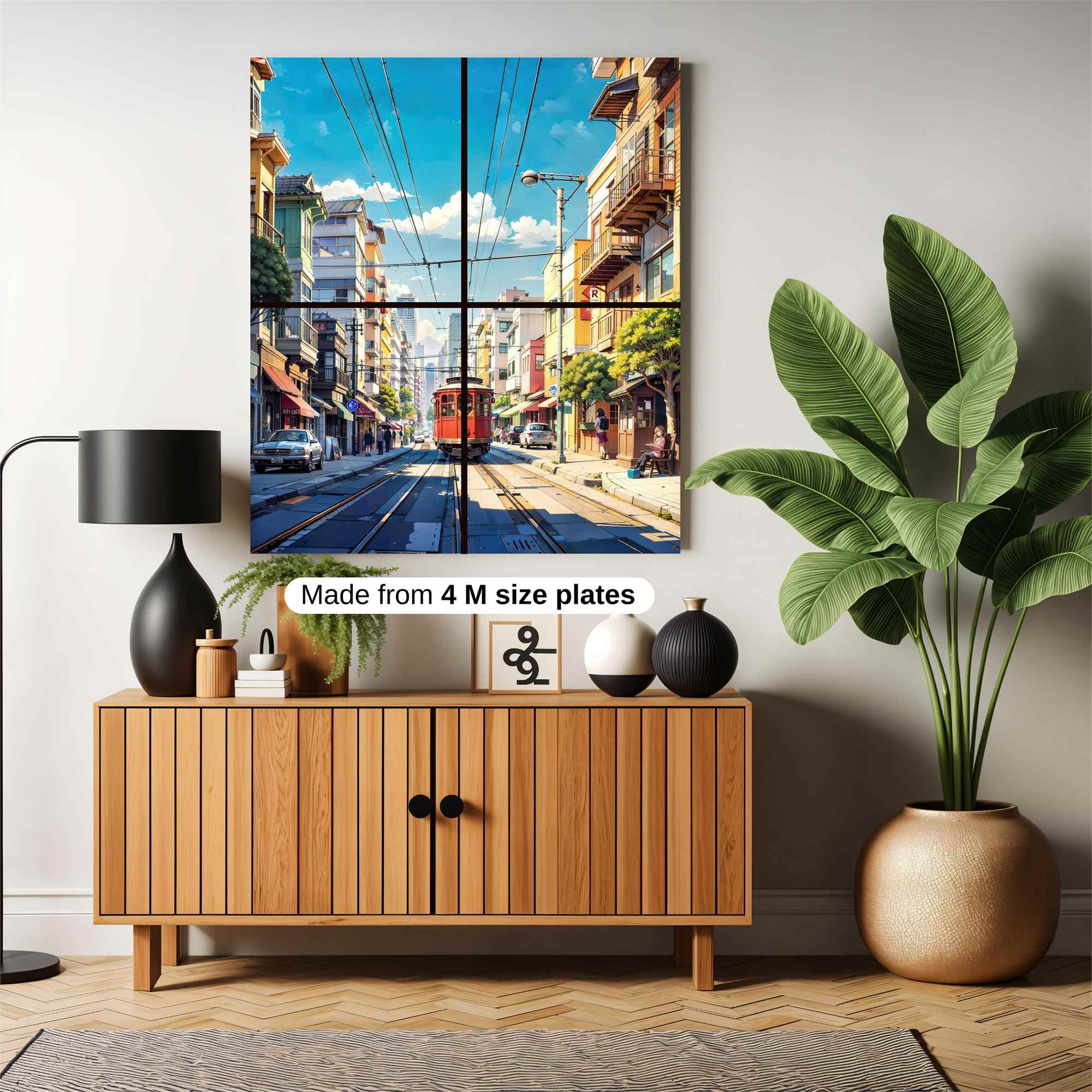 Tram Twilight Safe Wall Magnetic / M