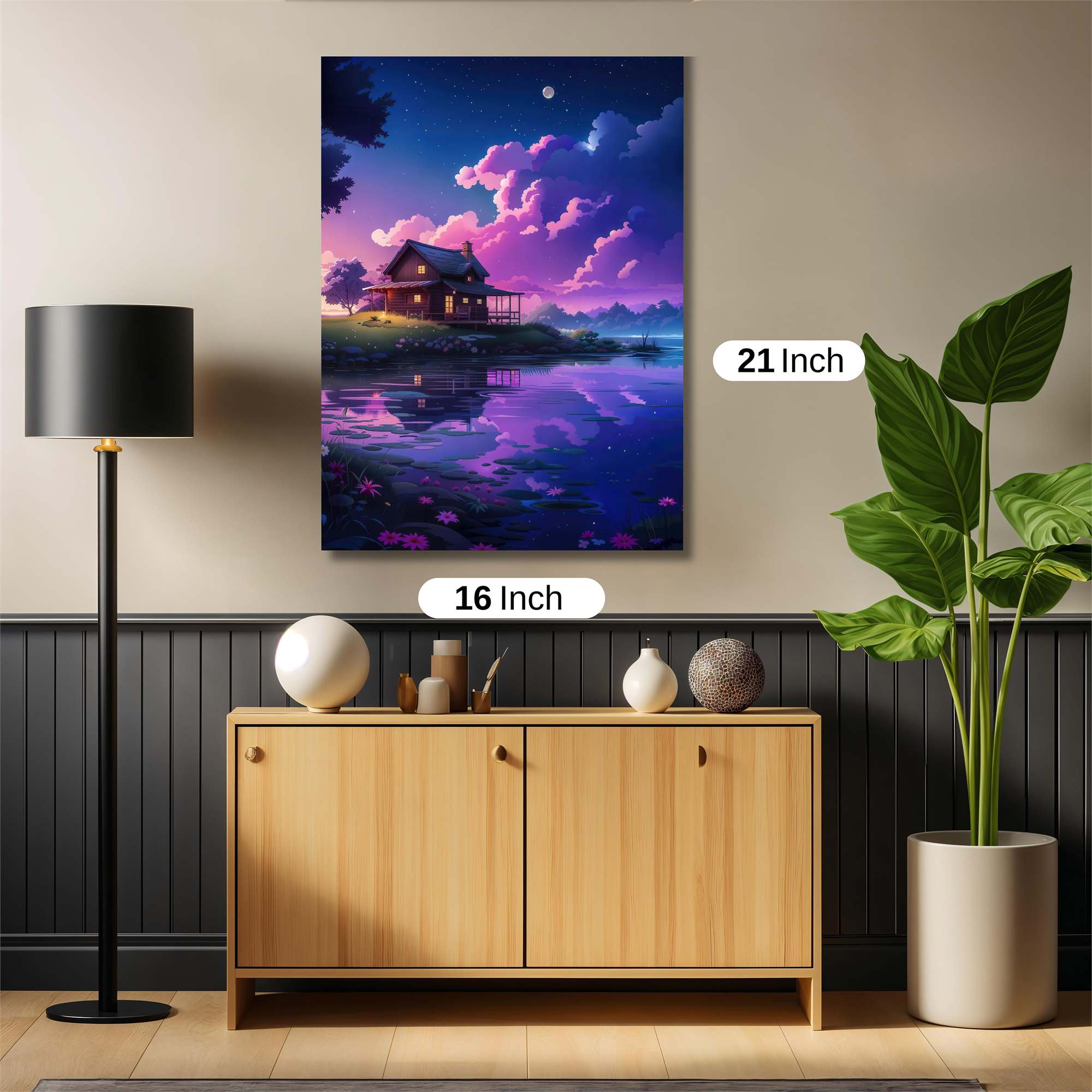 Cabin Serenity Safe Wall Magnetic / M